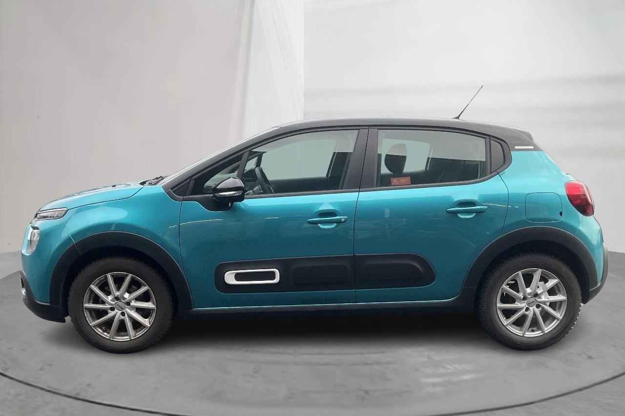 Citroen C3 PureTech (82hk) - 23 650 km - Manual - blue - 2021