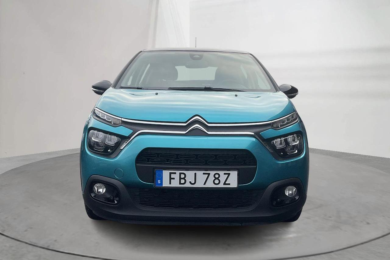 Citroen C3 PureTech (82hk) - 23 650 km - Manual - blue - 2021