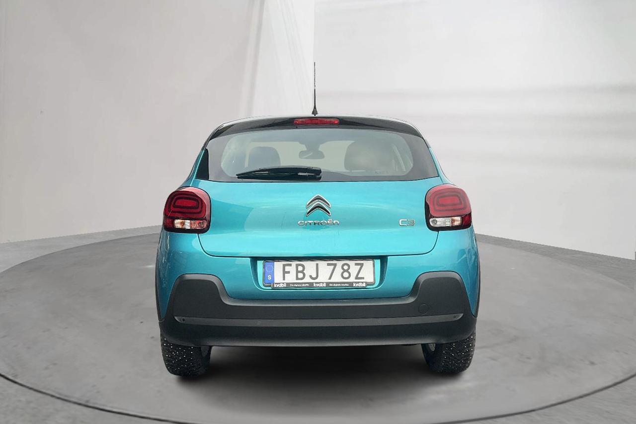 Citroen C3 PureTech (82hk) - 23 650 km - Manual - blue - 2021