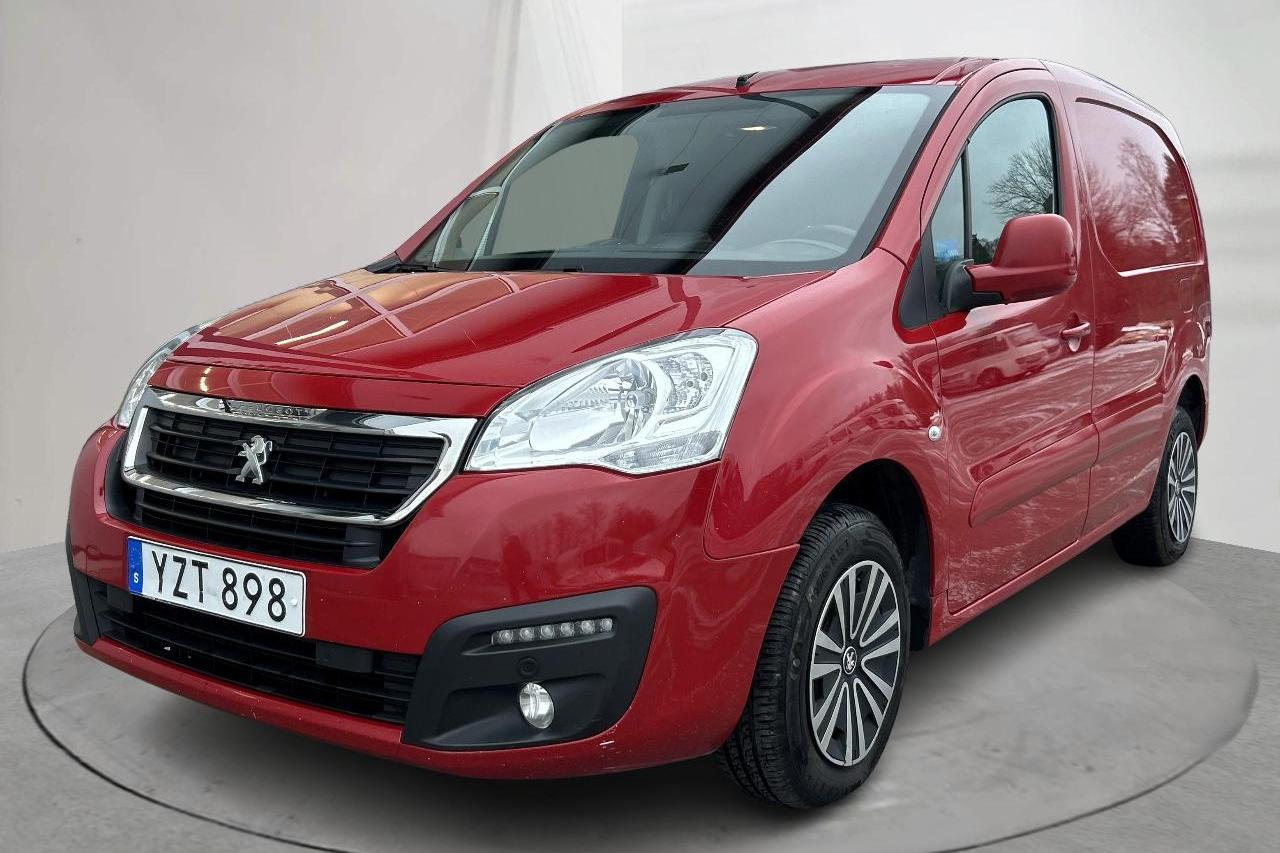 Peugeot Partner 1.6 BlueHDI Skåp (100hk) - 187 120 km - Manual - red - 2017