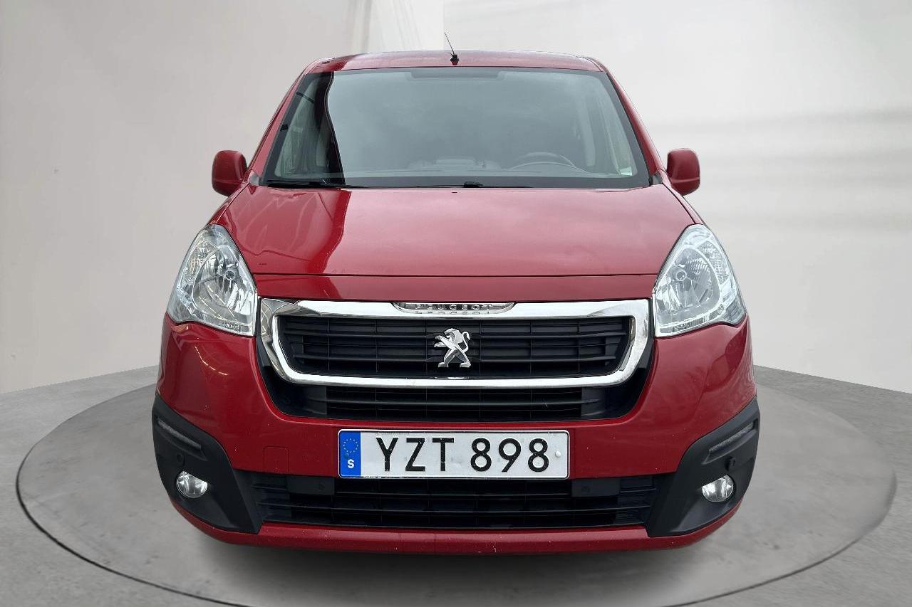 Peugeot Partner 1.6 BlueHDI Skåp (100hk) - 187 120 km - Manual - red - 2017