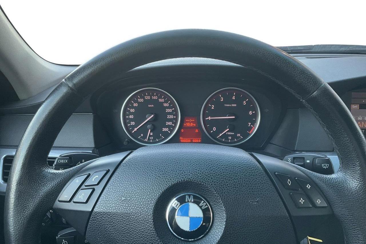 BMW 520i Touring, E61 (170hk) - 190 530 km - Käsitsi - Light Grey - 2008