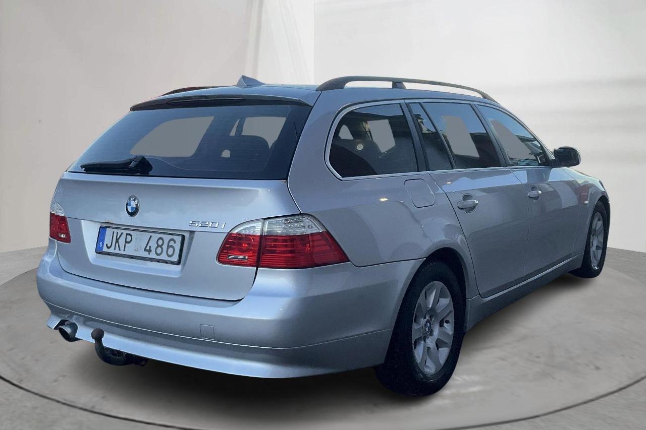 BMW 520i Touring, E61 (170hk) - 190 530 km - Käsitsi - Light Grey - 2008