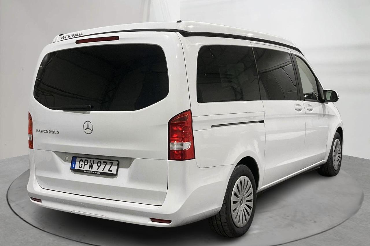 MERCEDES-BENZ V 220 d MARCO POLO Campingbil - 56 260 km - Automatic - white - 2022