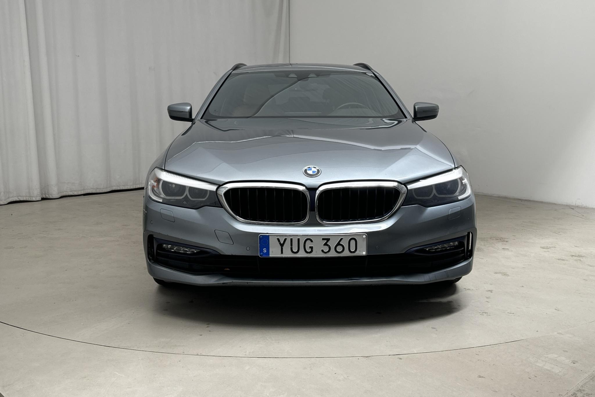 BMW 520d xDrive Touring, G31 (190hk) - 17 428 mil - Automat - blå - 2018