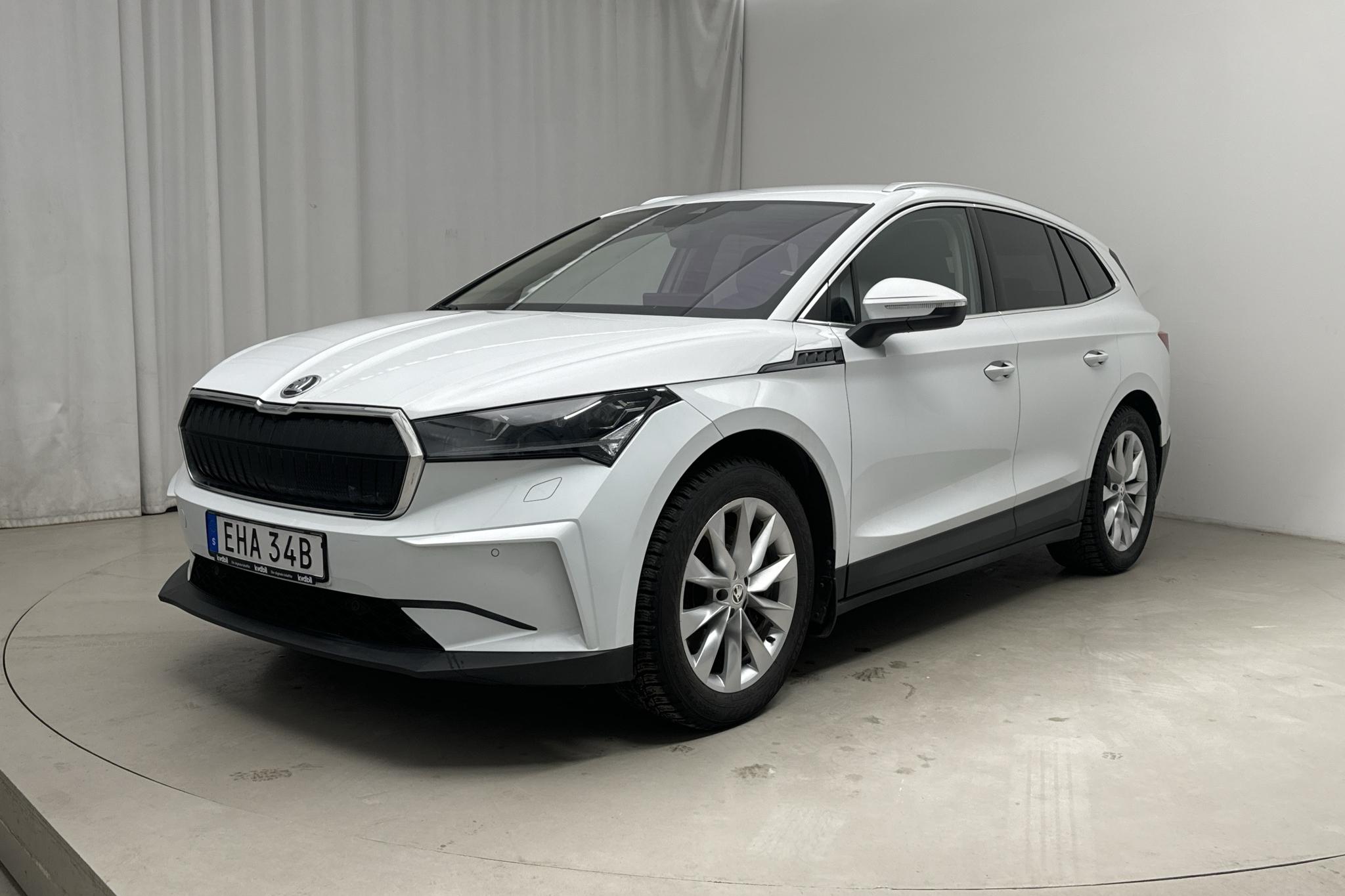 Skoda Enyaq 80 iV (204hk) - 72 190 km - Automaatne - valge - 2021