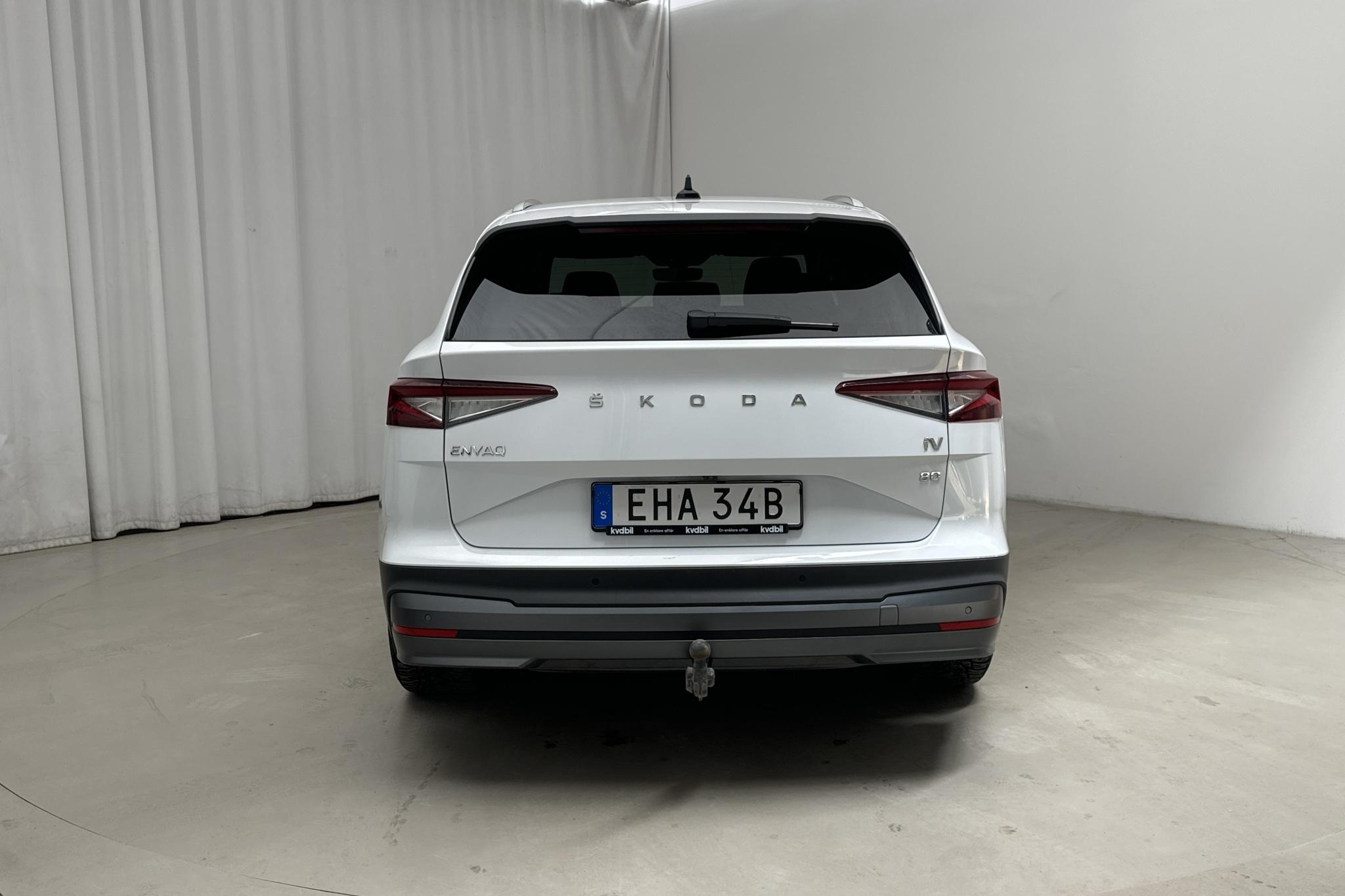 Skoda Enyaq 80 iV (204hk) - 72 190 km - Automaatne - valge - 2021