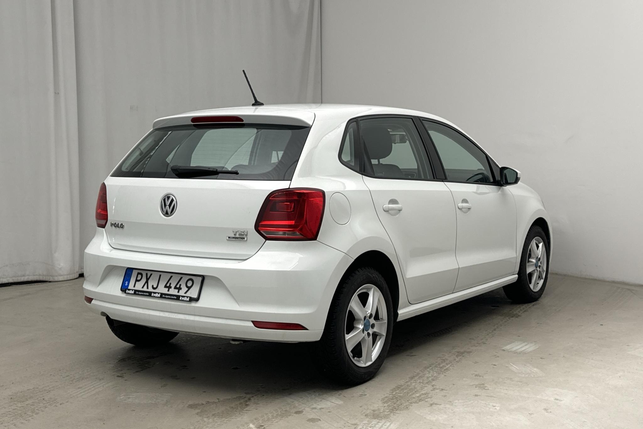 VW Polo 1.2 TSI 5dr (90hk) - 6 551 mil - Manuell - vit - 2017