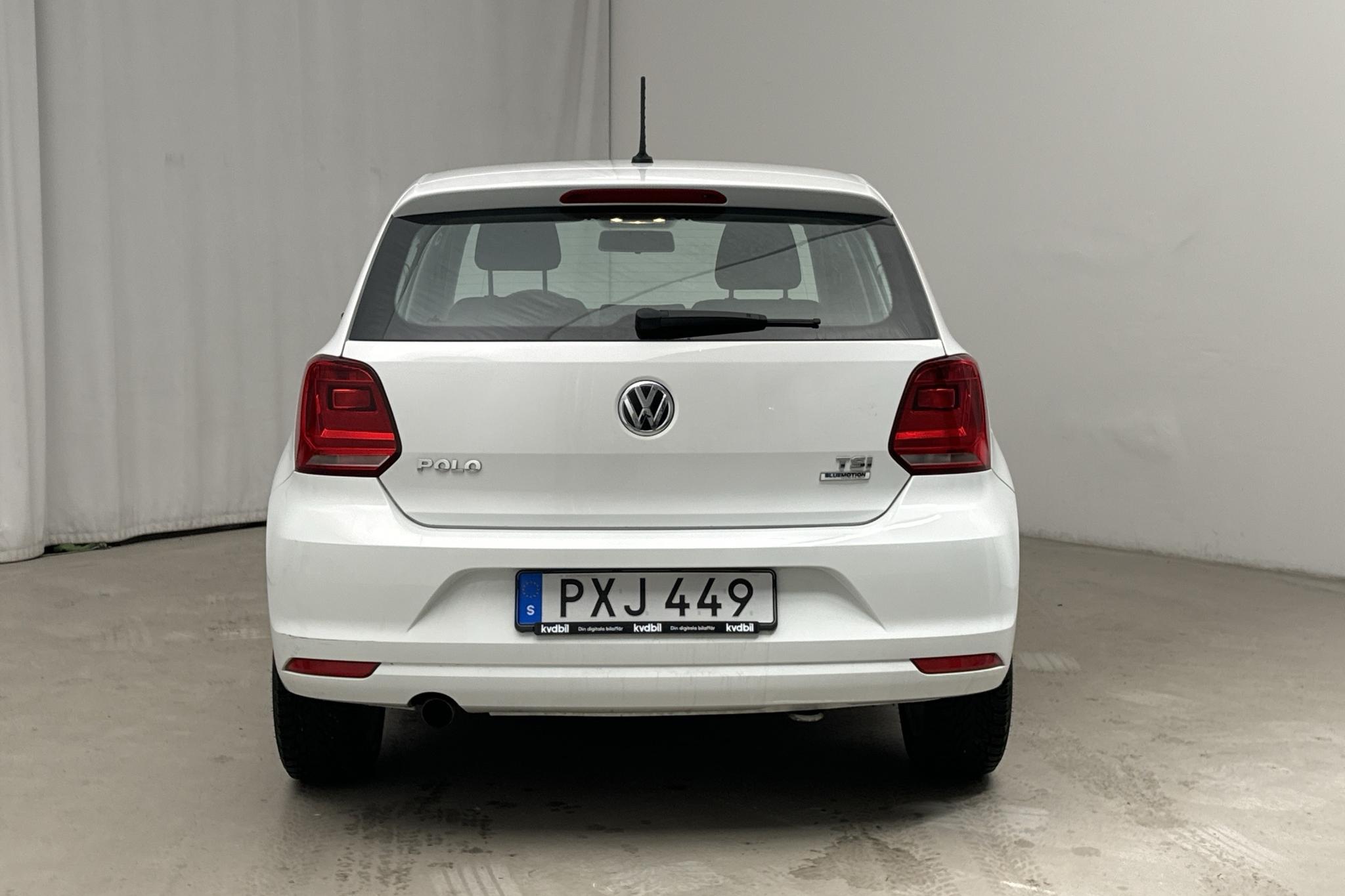 VW Polo 1.2 TSI 5dr (90hk) - 6 551 mil - Manuell - vit - 2017