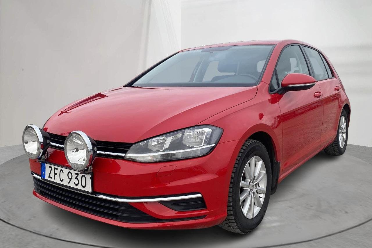 VW Golf VII 2.0 TDI 5dr 4MOTION (150hk) - 156 810 km - Käsitsi - punane - 2018