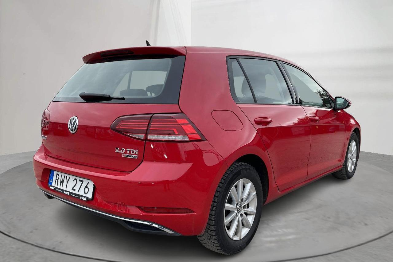 VW Golf VII 2.0 TDI 5dr 4MOTION (150hk) - 171 420 km - Käsitsi - punane - 2018