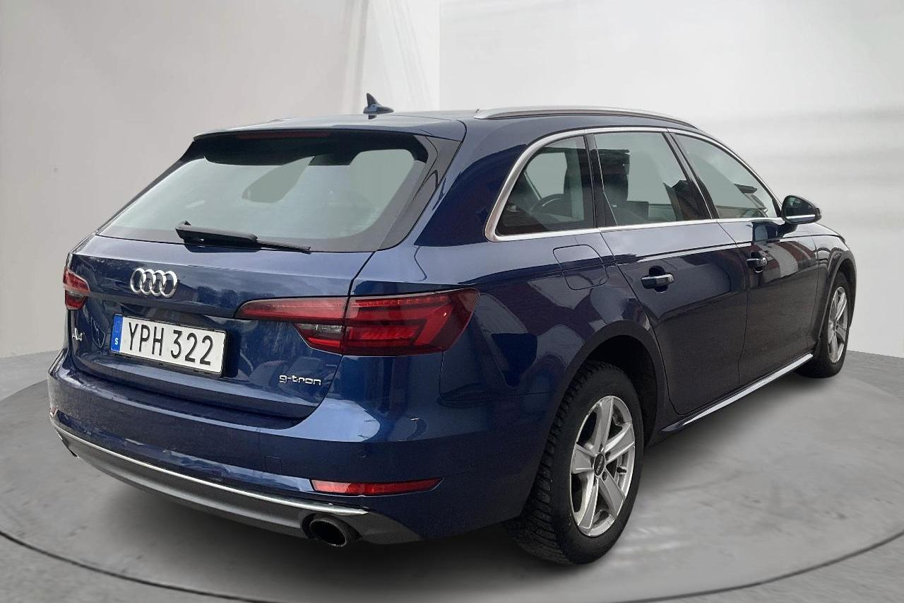 Audi A4 2.0 TFSI g-tron Avant (170hk) - 294 650 km - Automaattinen - sininen - 2018