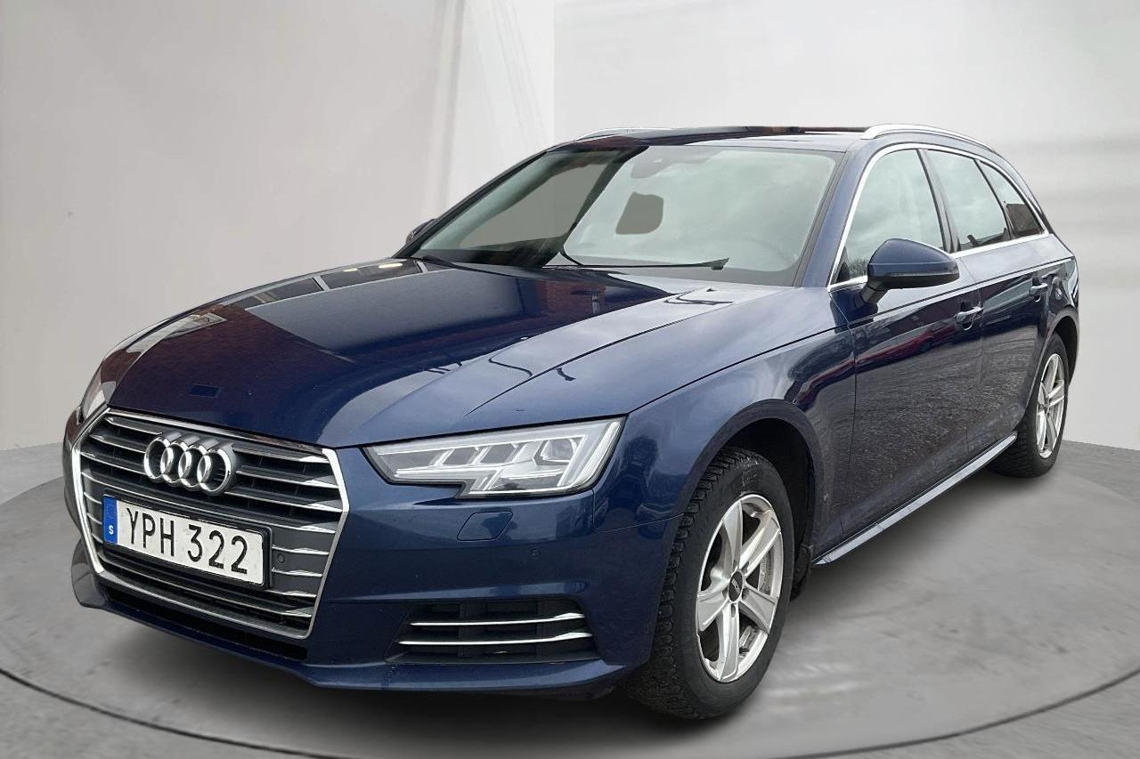 Audi A4 2.0 TFSI g-tron Avant (170hk) - 294 650 km - Automaattinen - sininen - 2018