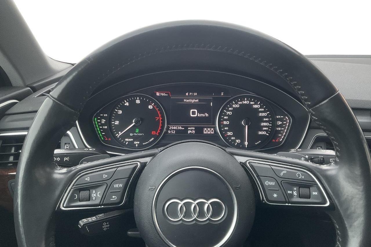 Audi A4 2.0 TFSI g-tron Avant (170hk) - 294 650 km - Automaattinen - sininen - 2018