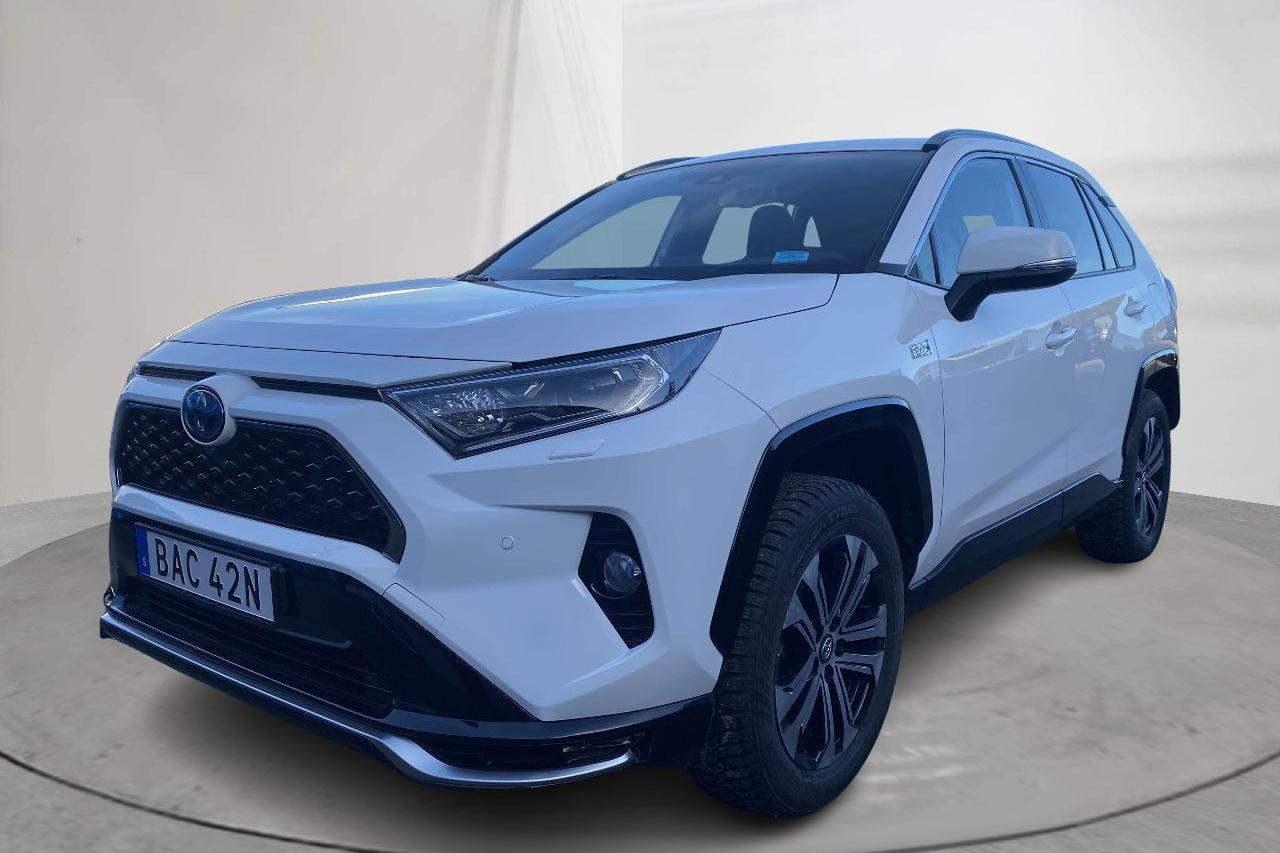 Toyota RAV4 2.5 Plug-in Hybrid AWD (306hk) - 35 330 km - Automatyczna - biały - 2022