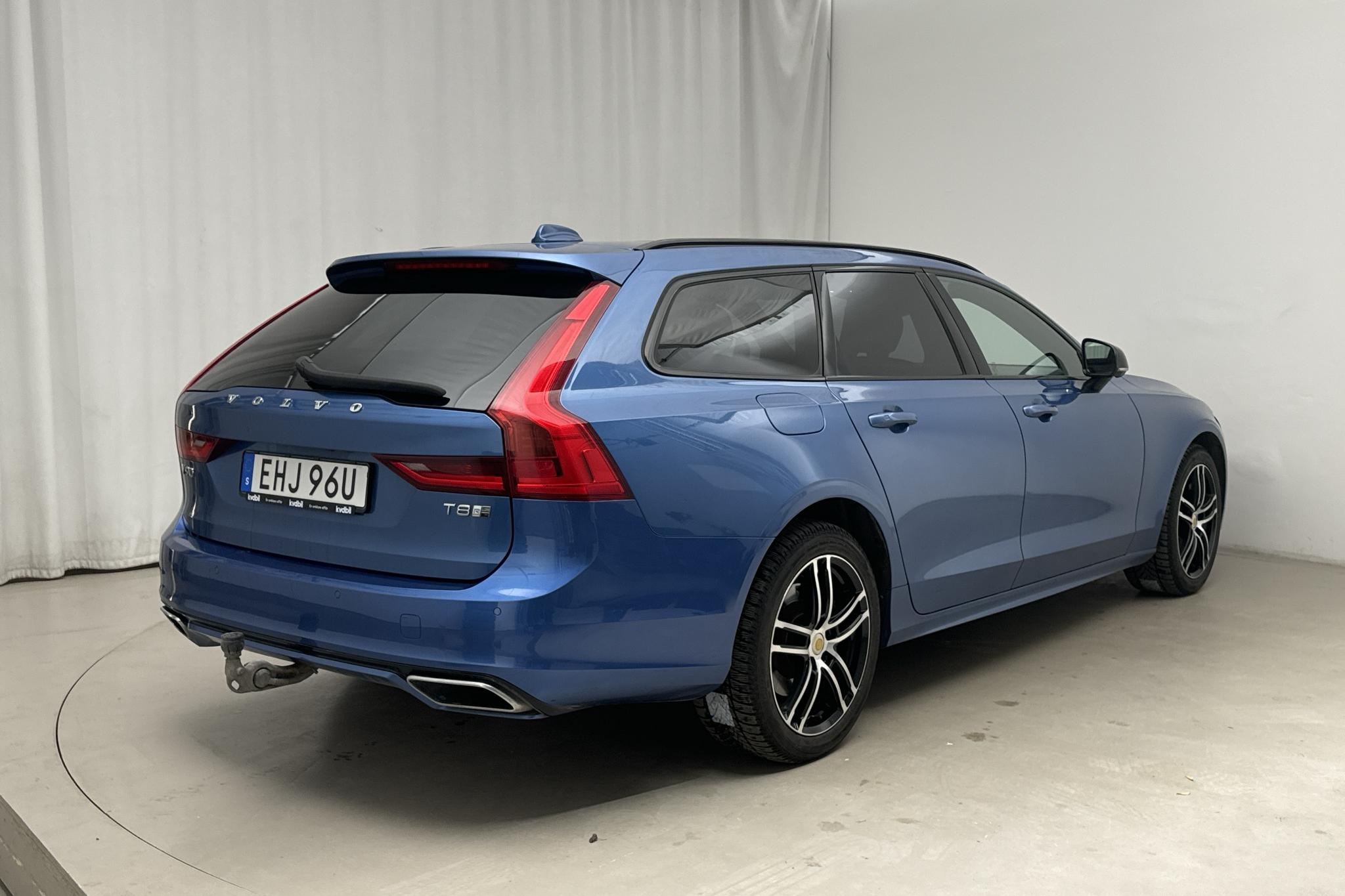 Volvo V90 T8 AWD Twin Engine (390hk) - 133 180 km - Automatic - blue - 2020