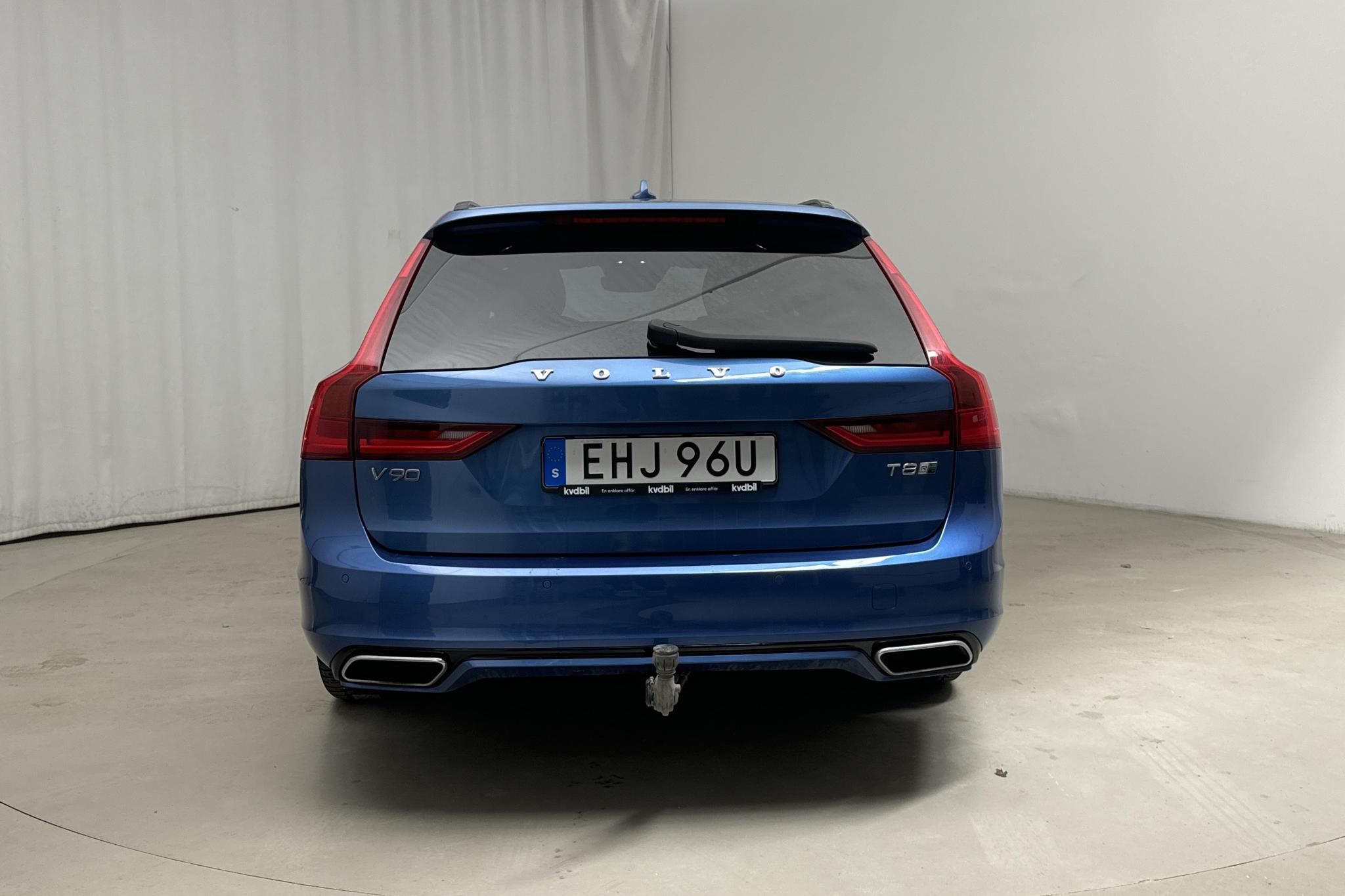 Volvo V90 T8 AWD Twin Engine (390hk) - 133 180 km - Automatic - blue - 2020