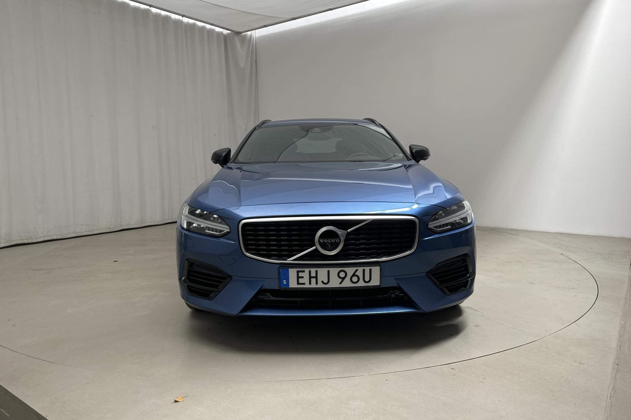 Volvo V90 T8 AWD Twin Engine (390hk) - 133 180 km - Automatic - blue - 2020