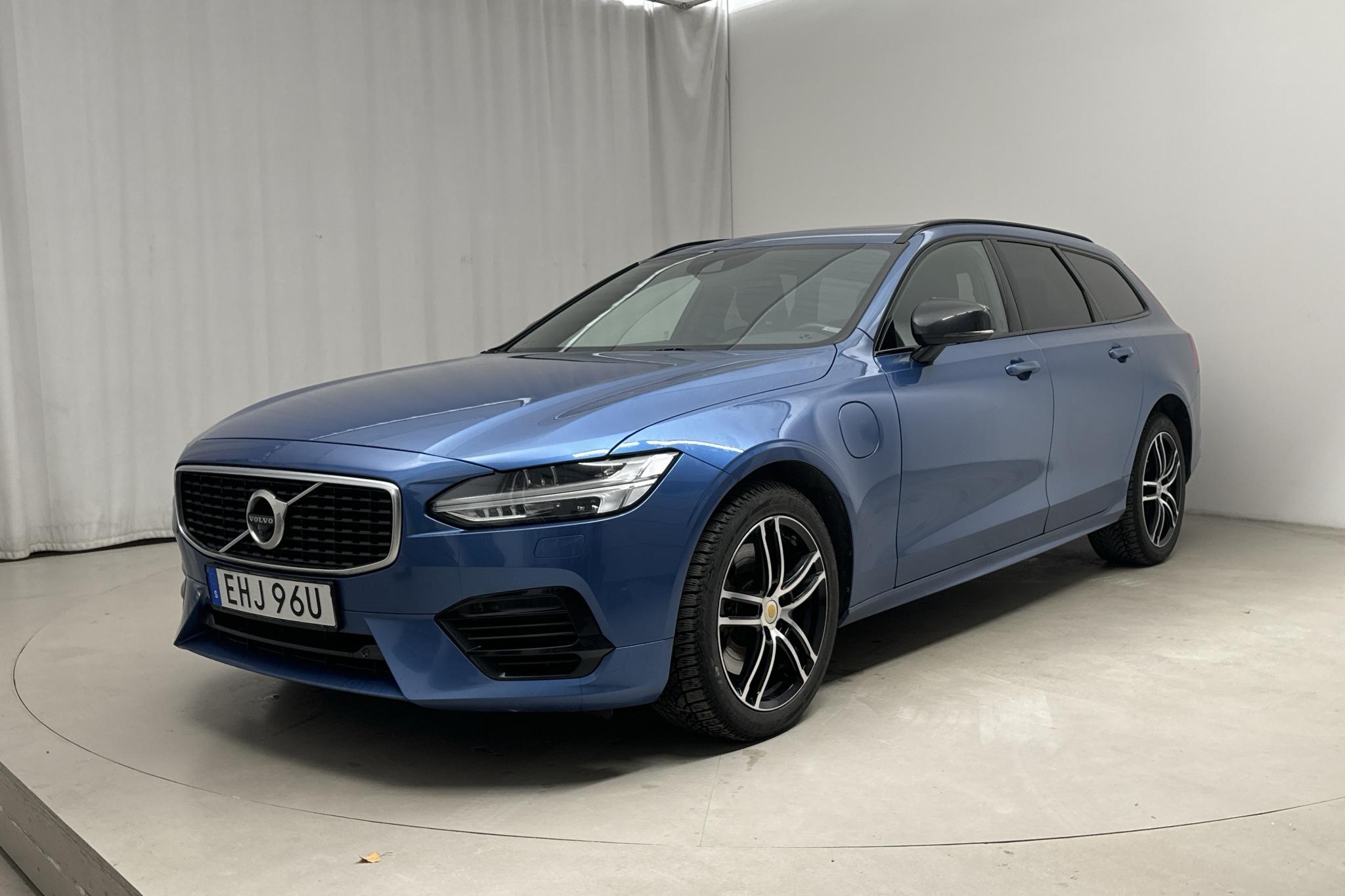 Volvo V90 T8 AWD Twin Engine (390hk) - 133 180 km - Automatic - blue - 2020