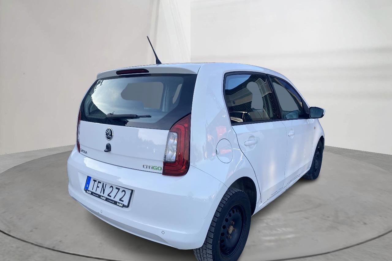 Skoda Citigo MPI 5dr CNG (68hk) - 107 800 km - Käsitsi - valge - 2018