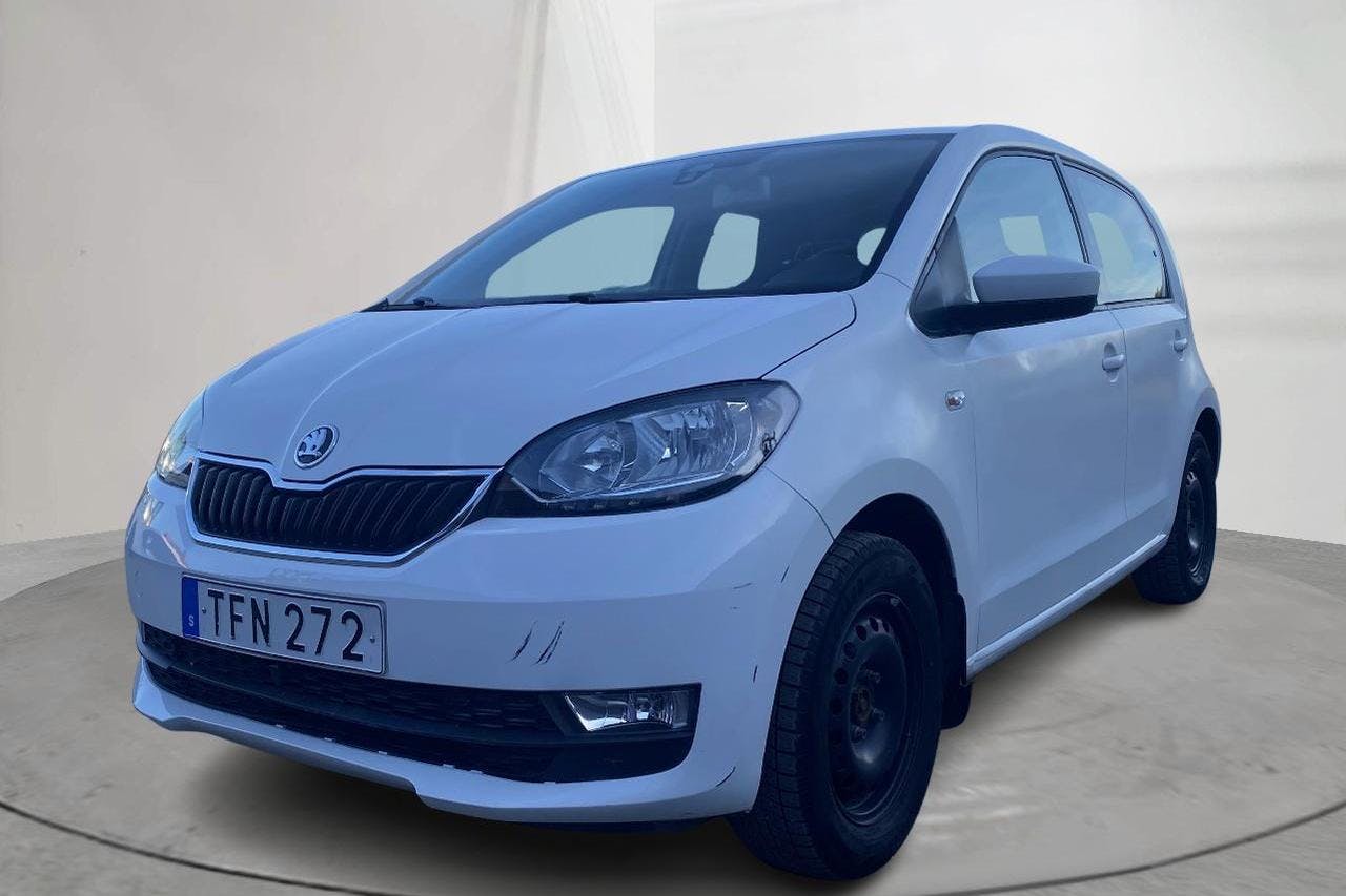 Skoda Citigo MPI 5dr CNG (68hk) - 107 800 km - Käsitsi - valge - 2018