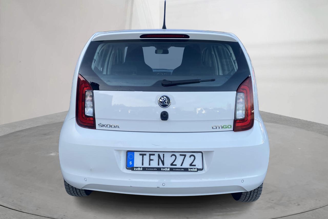 Skoda Citigo MPI 5dr CNG (68hk) - 107 800 km - Käsitsi - valge - 2018