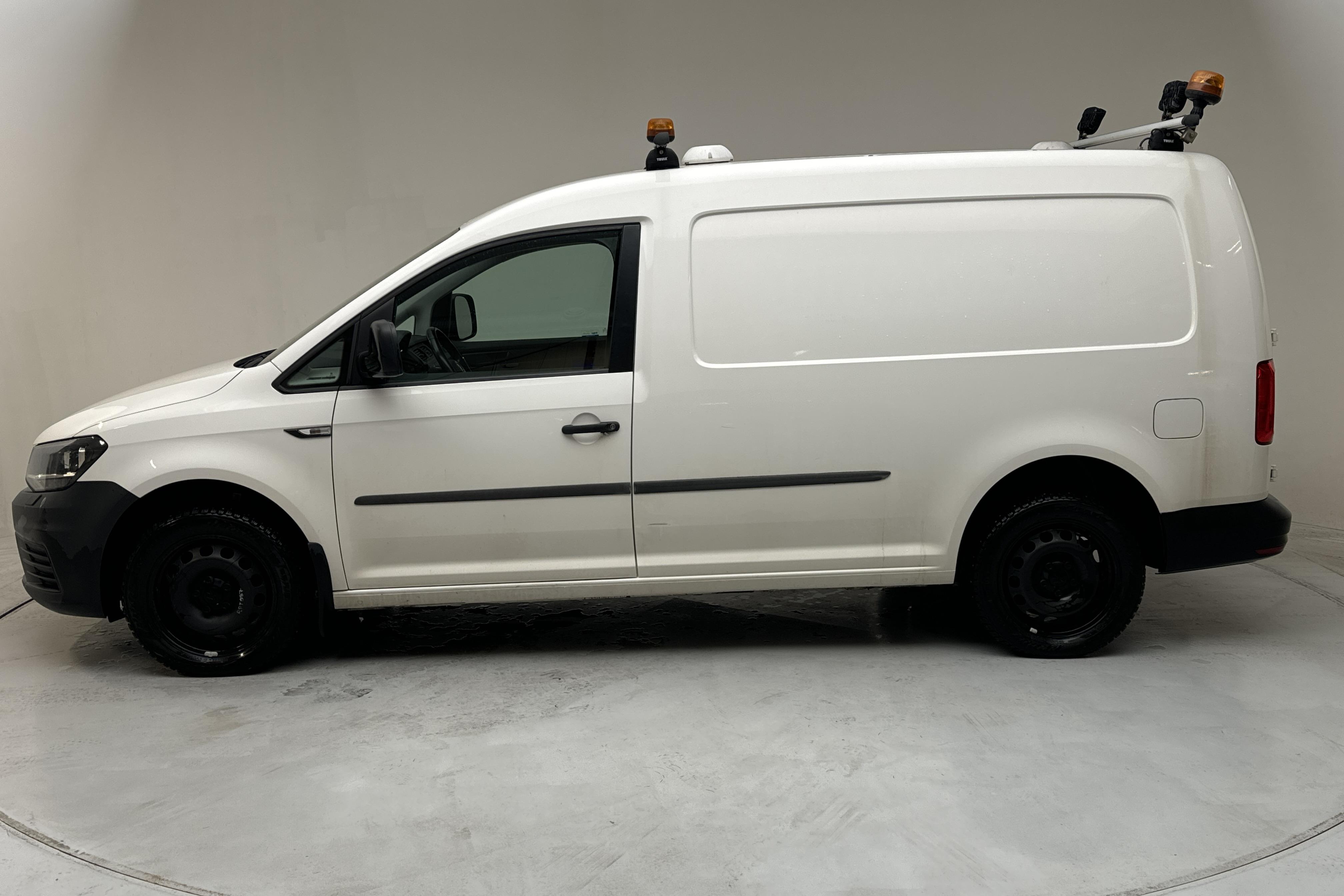 VW Caddy 2.0 TDI Maxi Skåp 4MOTION (122hk) - 41 770 km - Manualna - biały - 2018