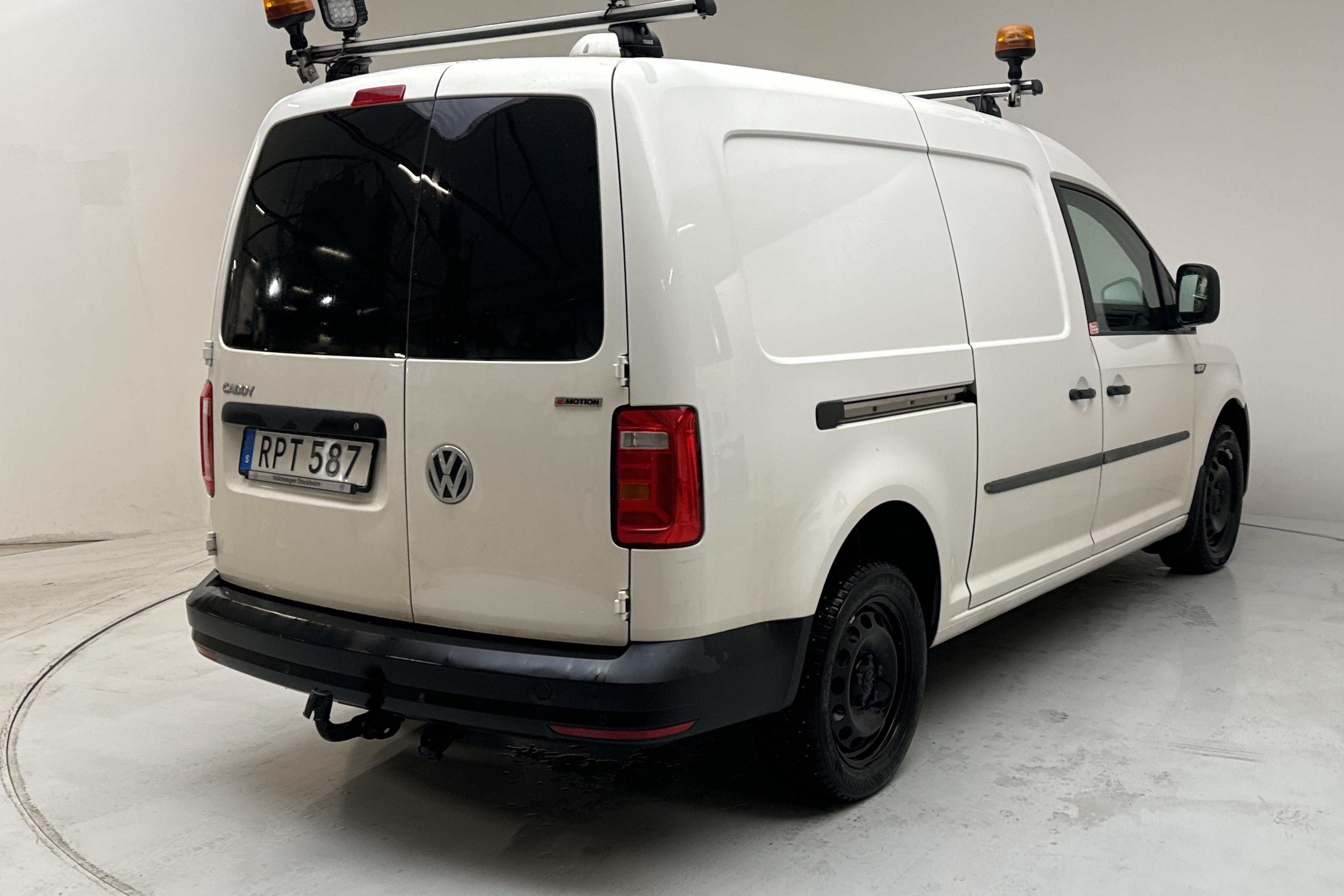 VW Caddy 2.0 TDI Maxi Skåp 4MOTION (122hk) - 41 770 km - Manualna - biały - 2018