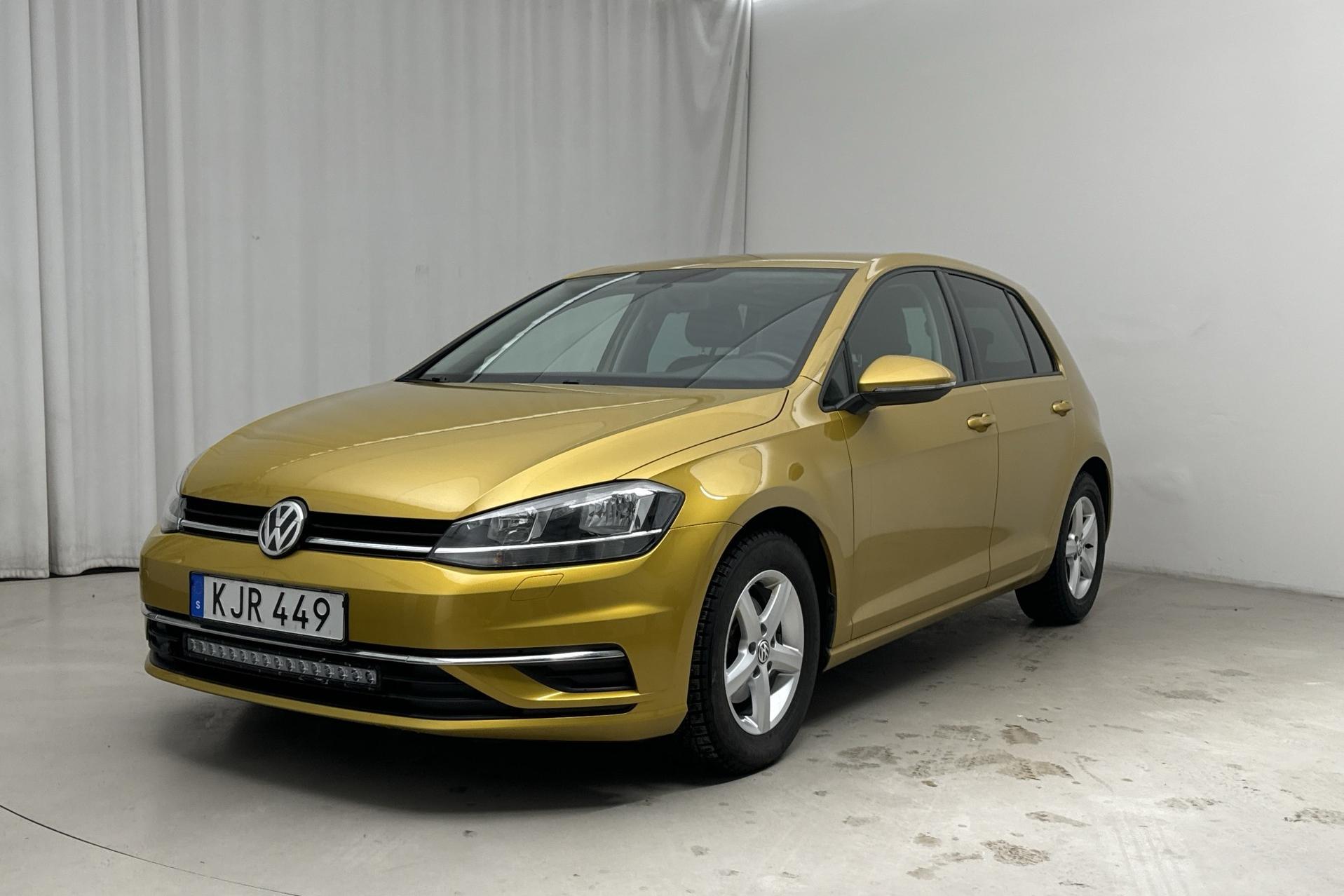 VW Golf VII 1.0 TSI 5dr (110hk) - 94 530 km - Manuaalinen - keltainen - 2018