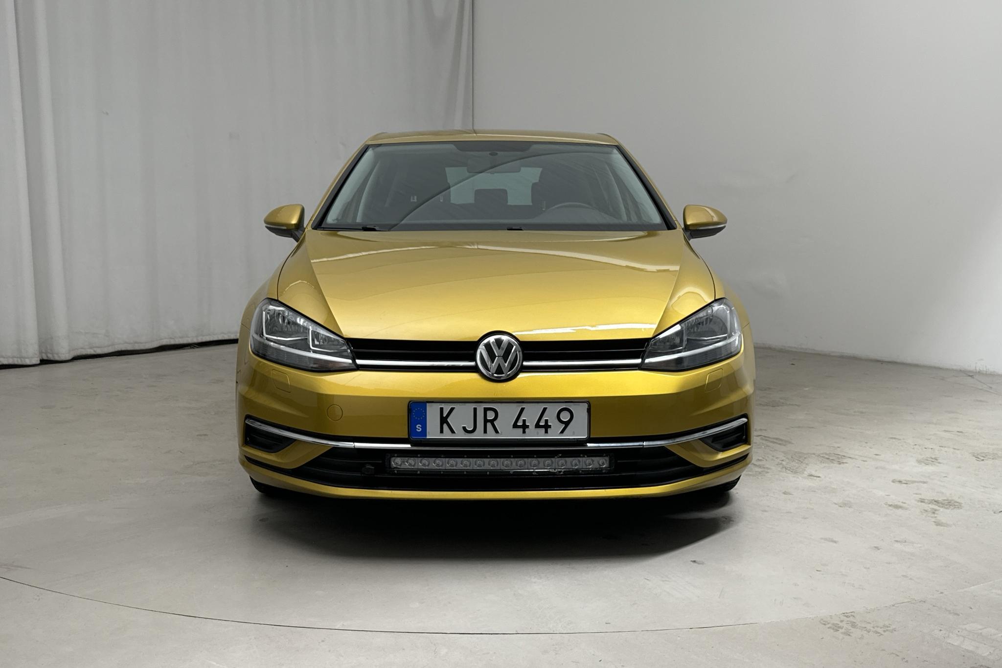 VW Golf VII 1.0 TSI 5dr (110hk) - 94 530 km - Manuaalinen - keltainen - 2018