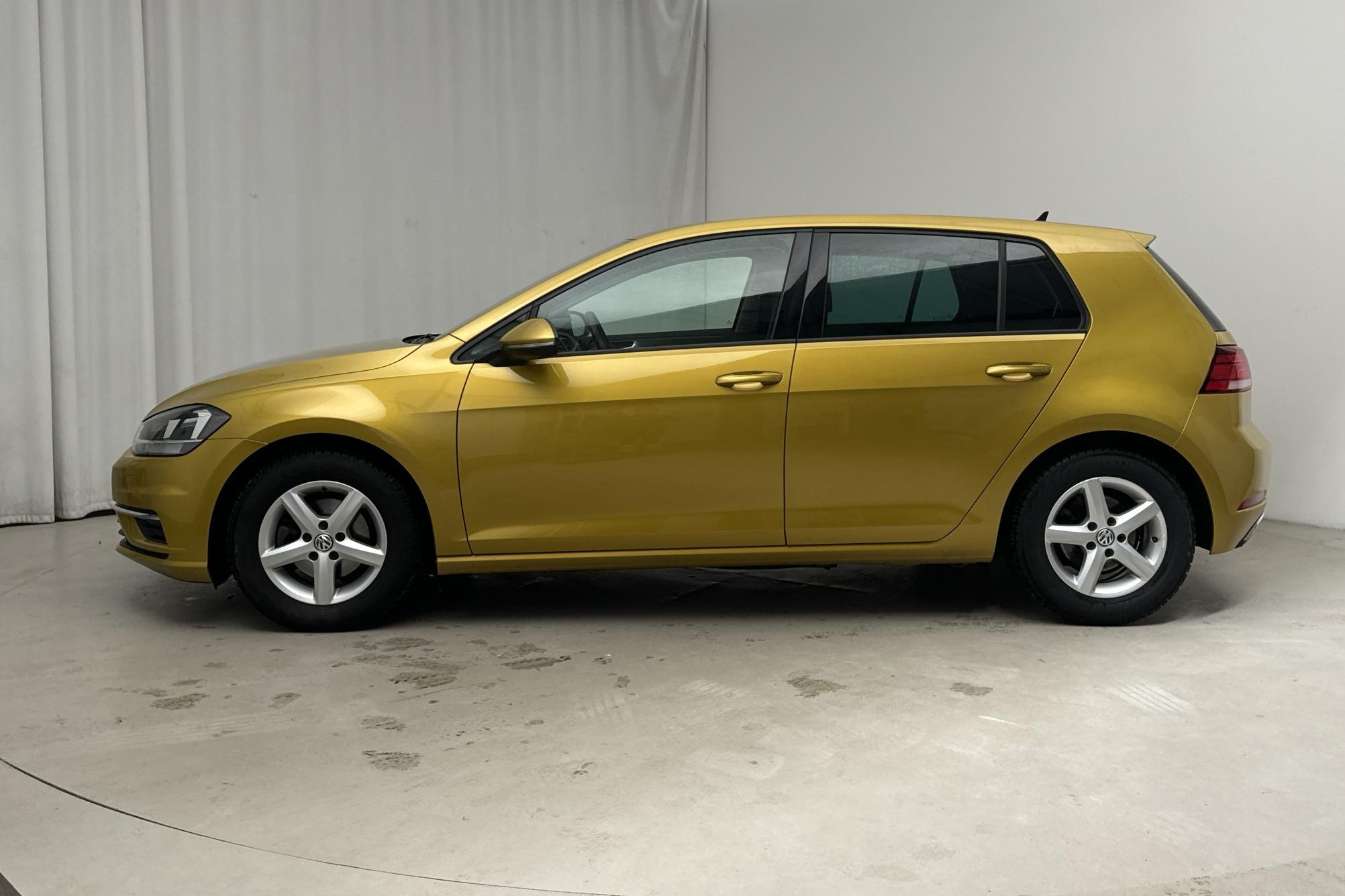 VW Golf VII 1.0 TSI 5dr (110hk) - 94 530 km - Manuaalinen - keltainen - 2018