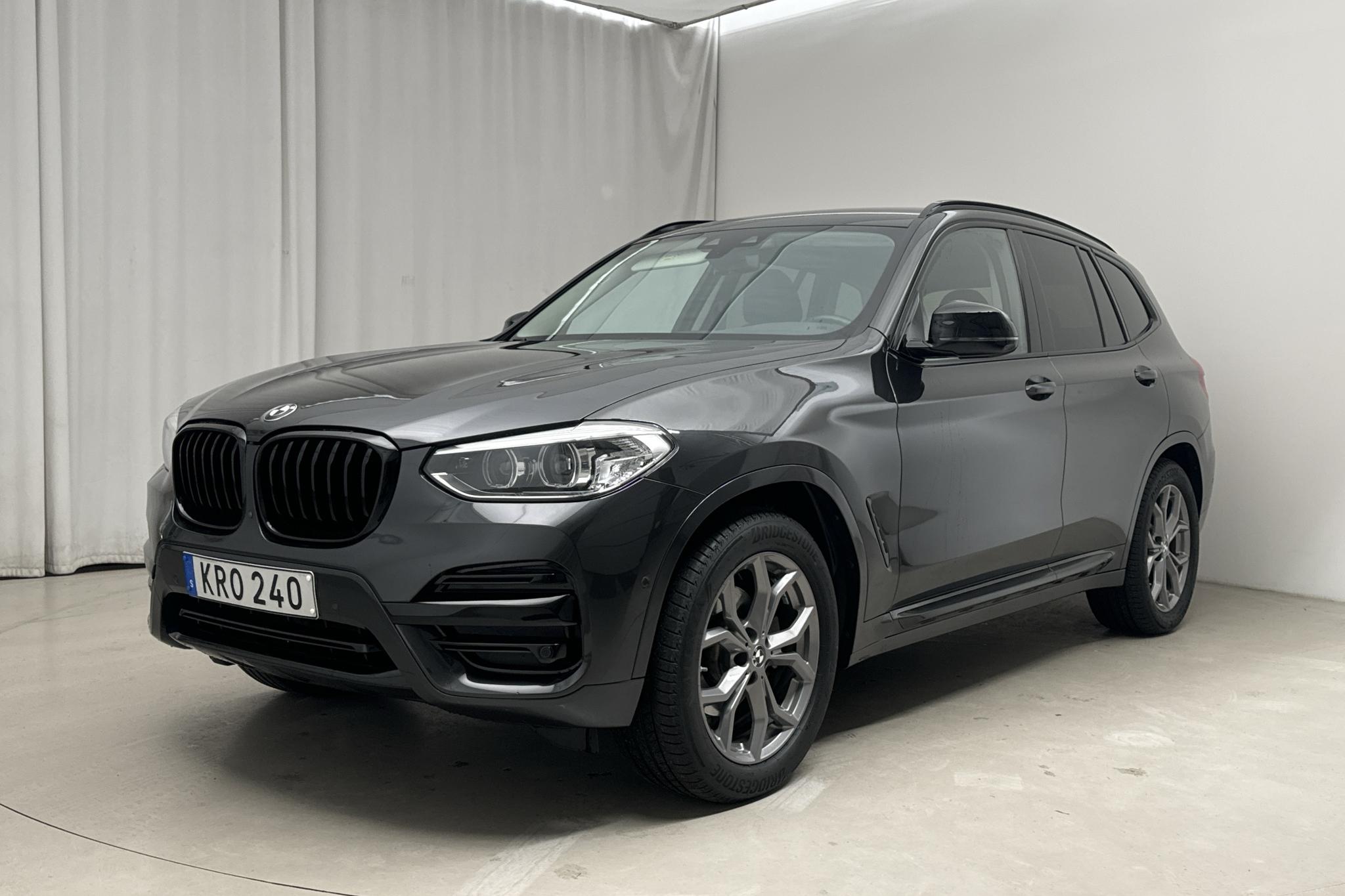 BMW X3 xDrive20d, G01 (190hk+11hk) - 83 470 km - Automatic - gray - 2021