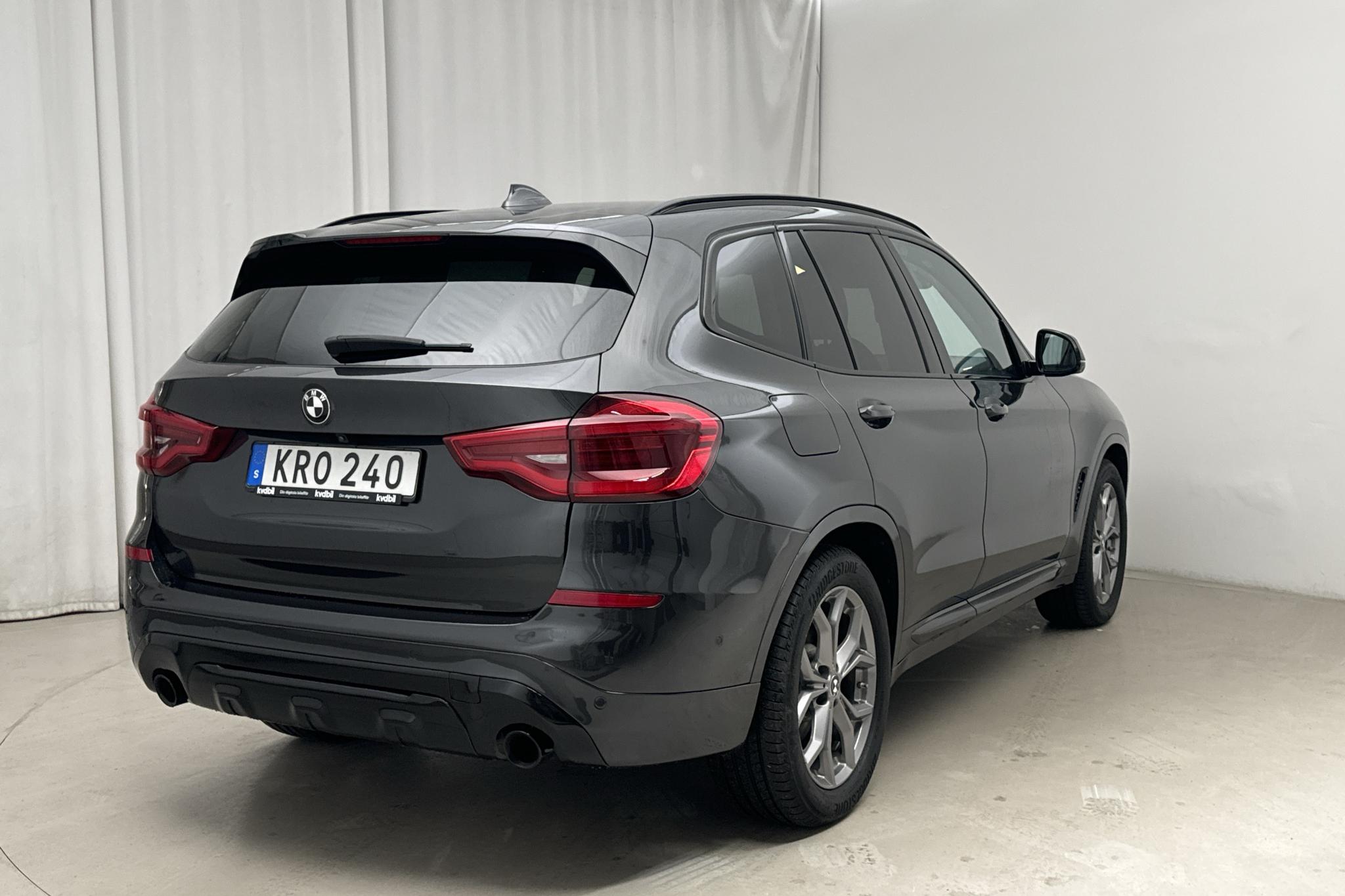 BMW X3 xDrive20d, G01 (190hk+11hk) - 83 470 km - Automatic - gray - 2021