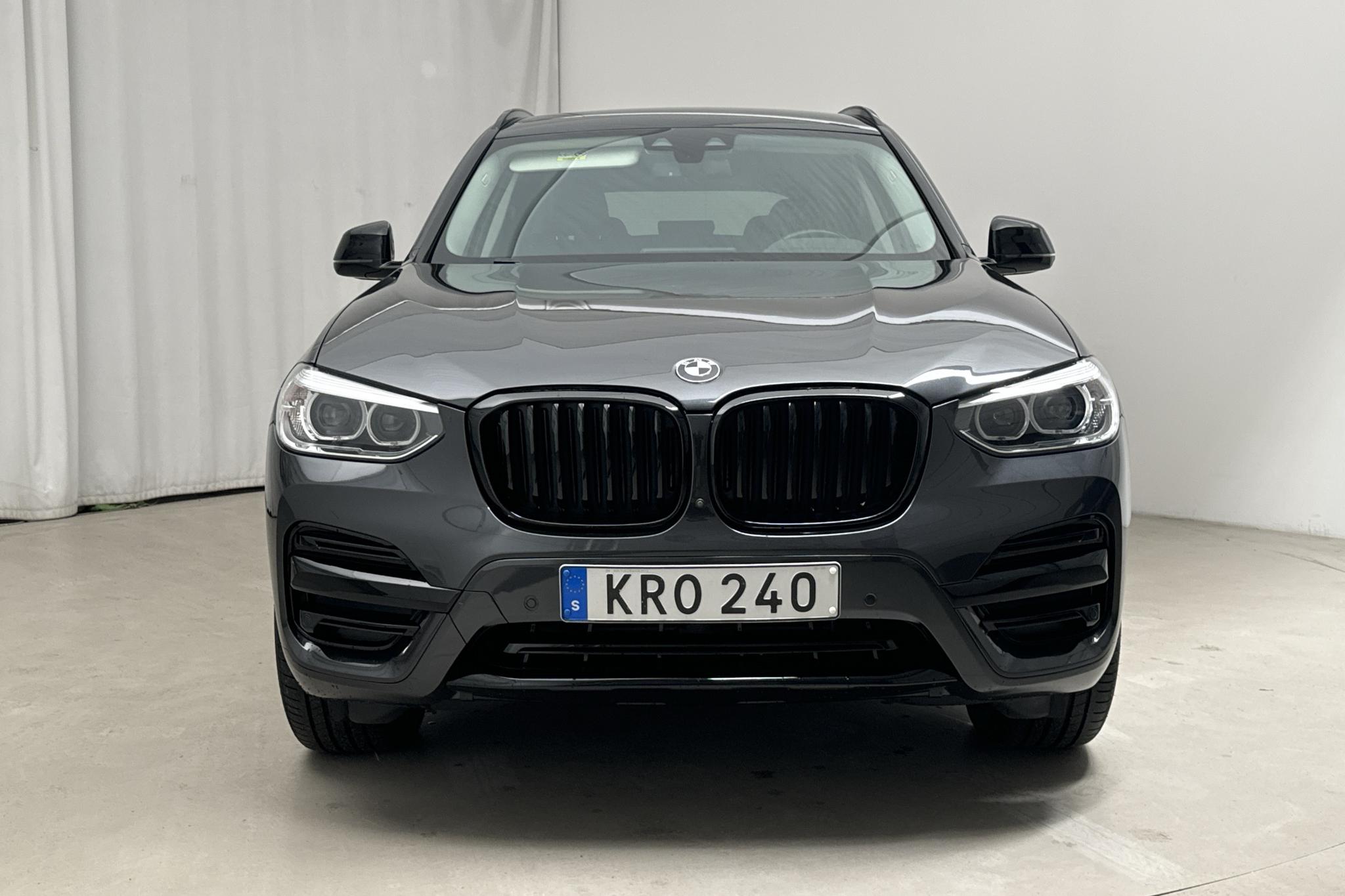 BMW X3 xDrive20d, G01 (190hk+11hk) - 83 470 km - Automatic - gray - 2021