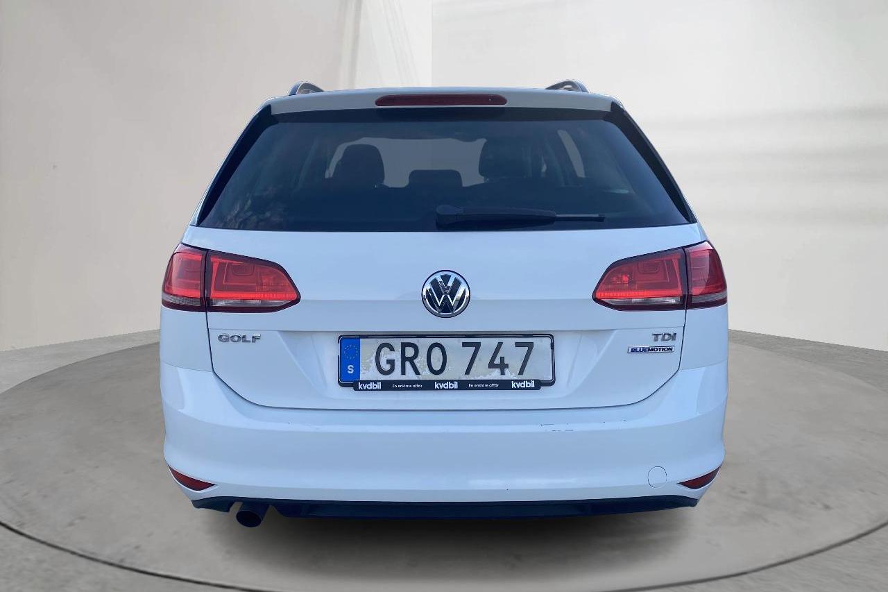 VW Golf VII 1.6 TDI BlueMotion Sportscombi (110hk) - 133 180 km - Manuaalinen - valkoinen - 2015