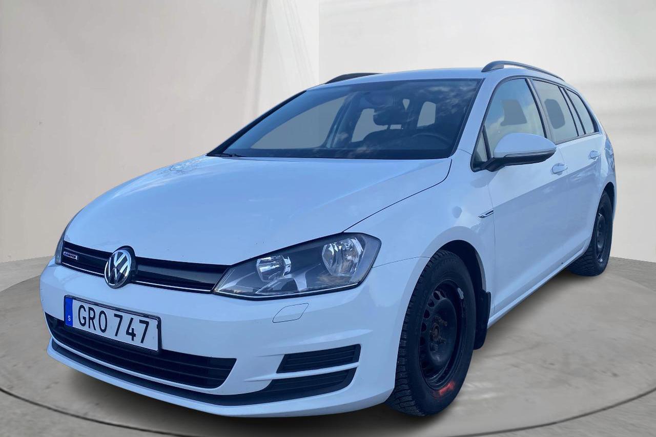 VW Golf VII 1.6 TDI BlueMotion Sportscombi (110hk) - 133 180 km - Manuaalinen - valkoinen - 2015