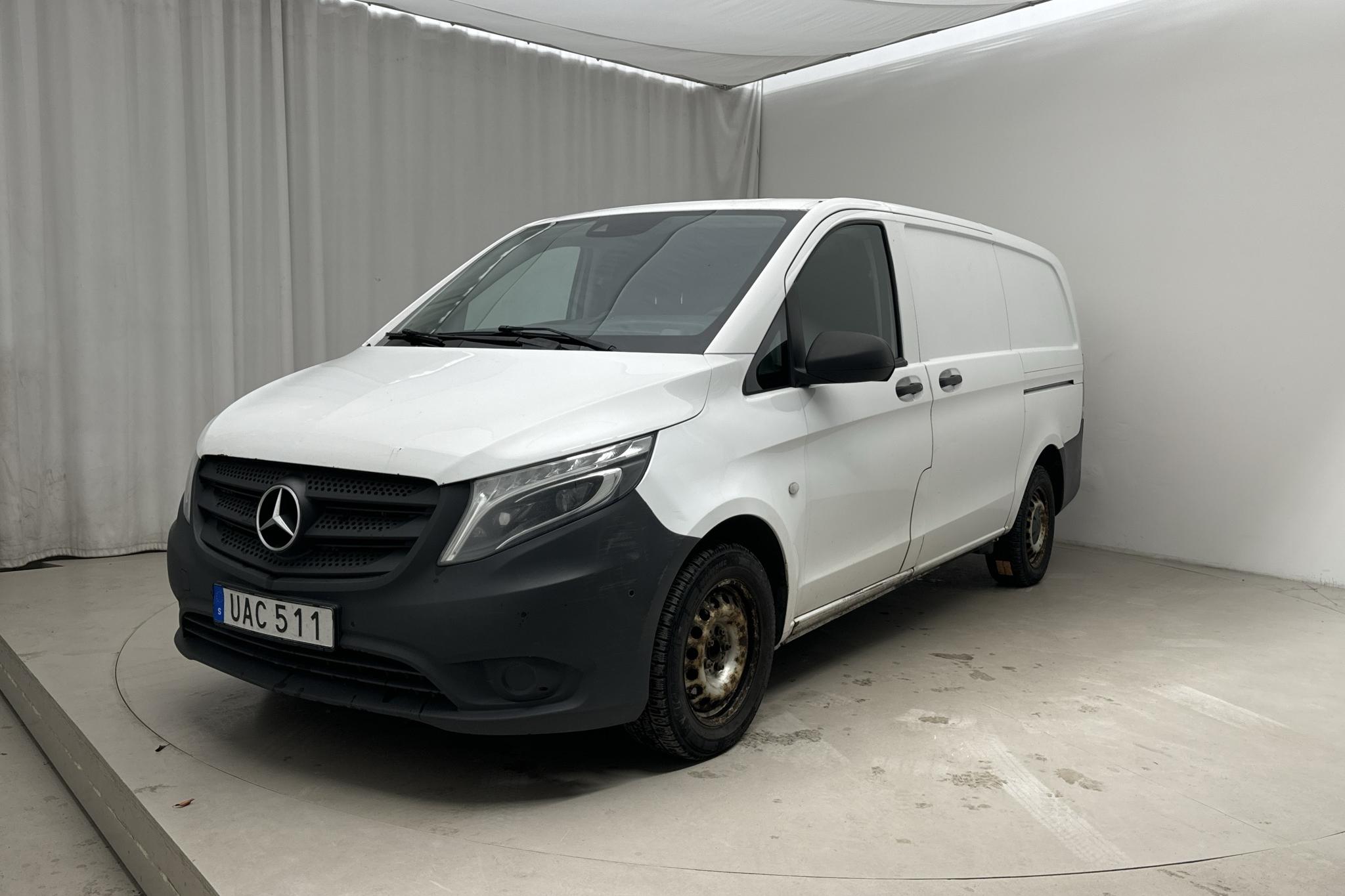 Mercedes Vito 116 CDI W640 (163hk) - 40 243 mil - Automat - vit - 2017