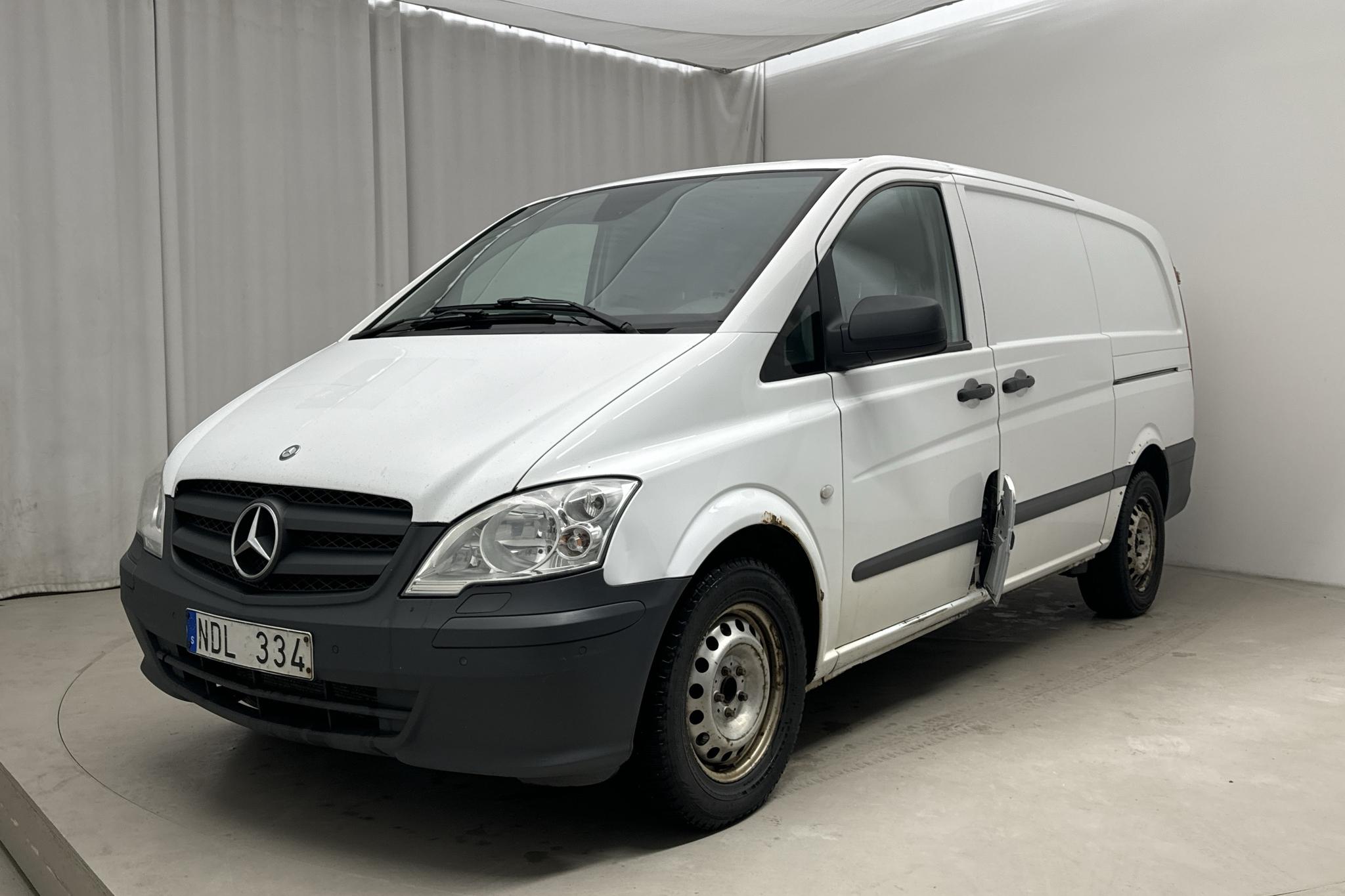 Mercedes Vito 116 CDI W639 (163hk) - 51 989 mil - Automat - vit - 2013