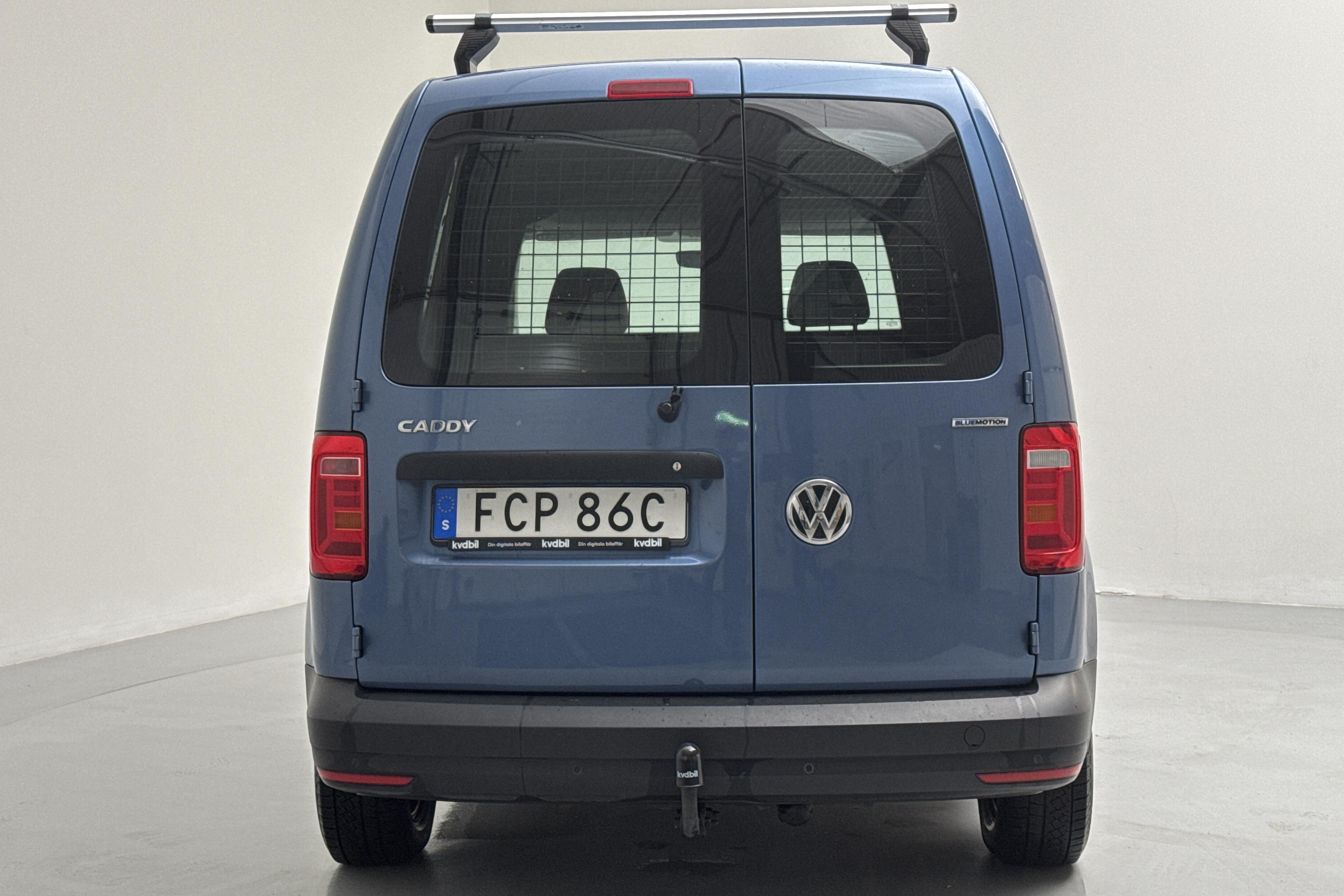 VW Caddy 1.4 TGI Skåp (110hk) - 68 080 km - Automatic - blue - 2019