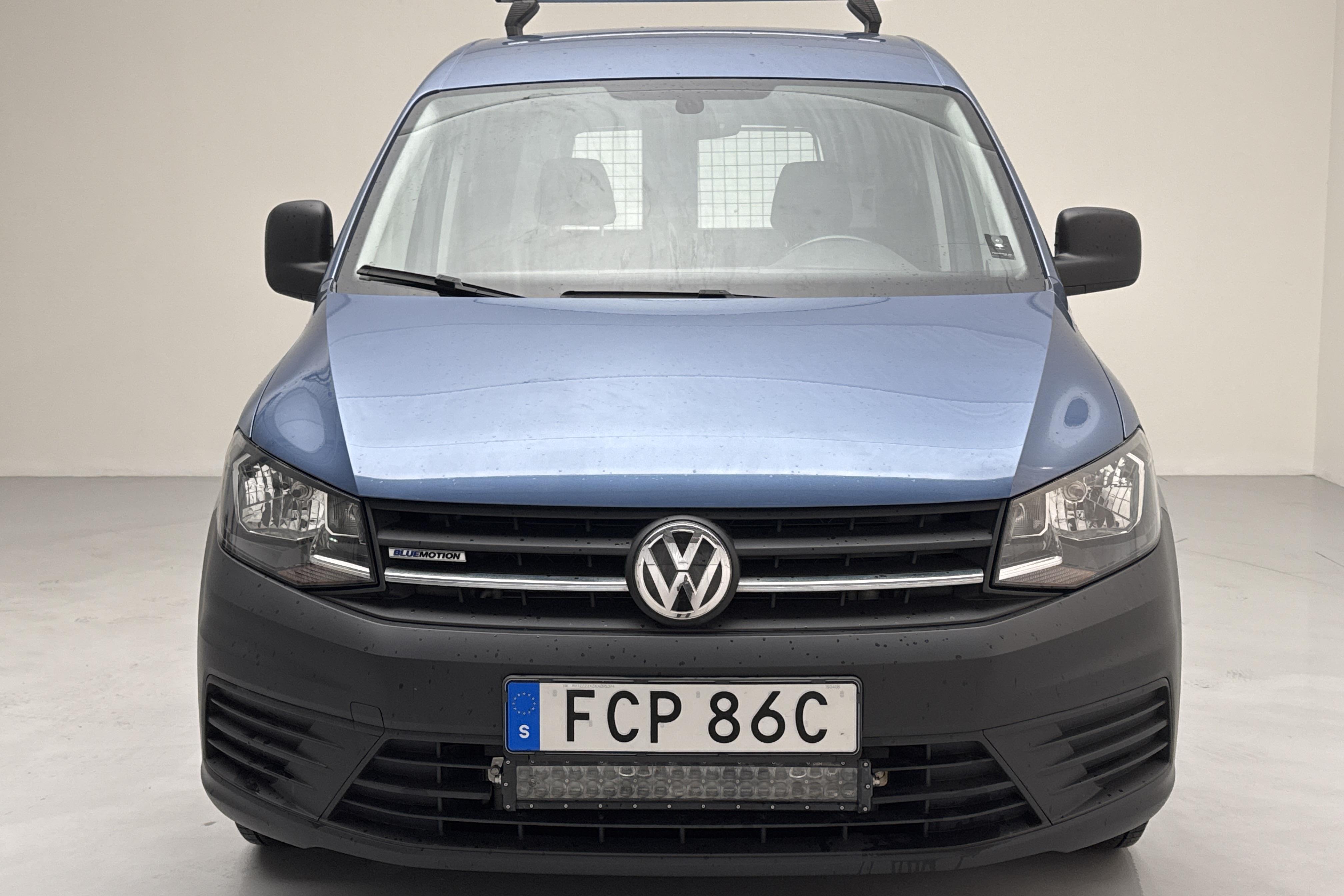 VW Caddy 1.4 TGI Skåp (110hk) - 68 080 km - Automatic - blue - 2019