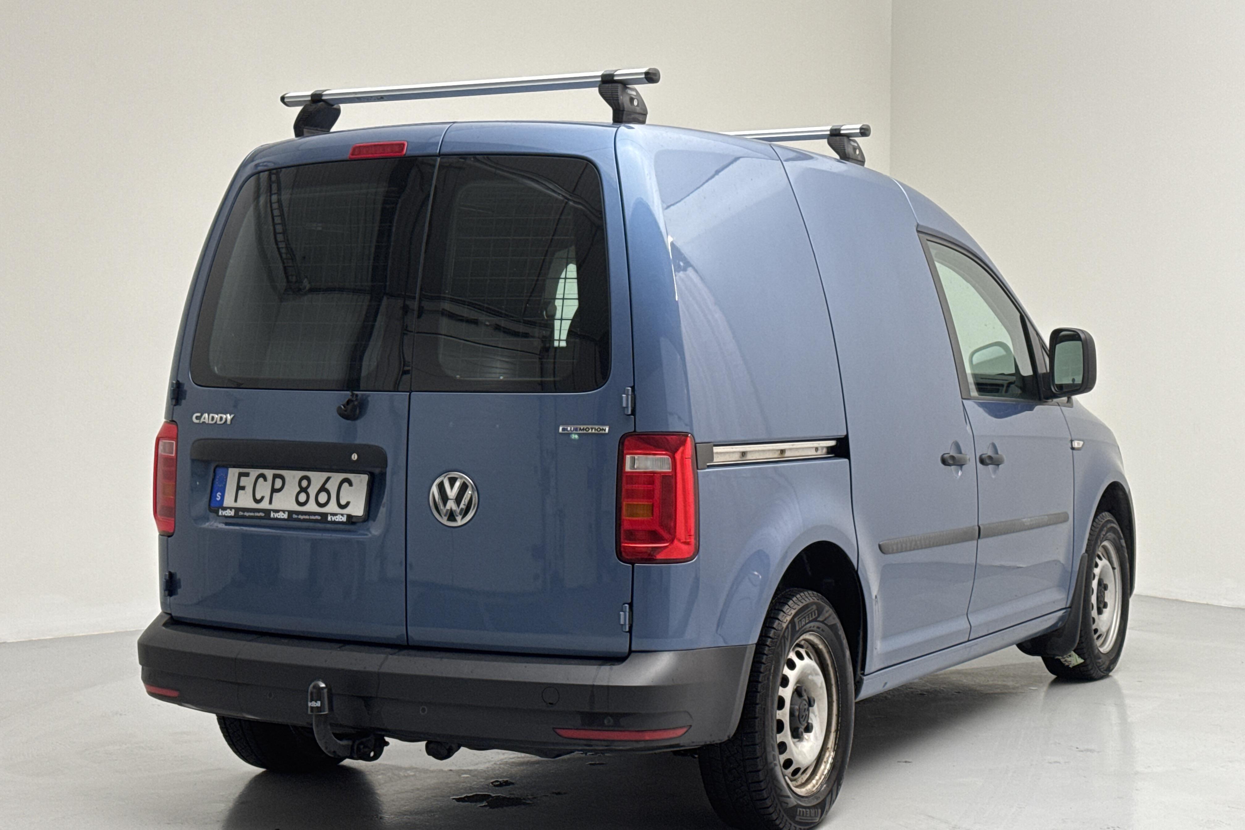 VW Caddy 1.4 TGI Skåp (110hk) - 68 080 km - Automatic - blue - 2019