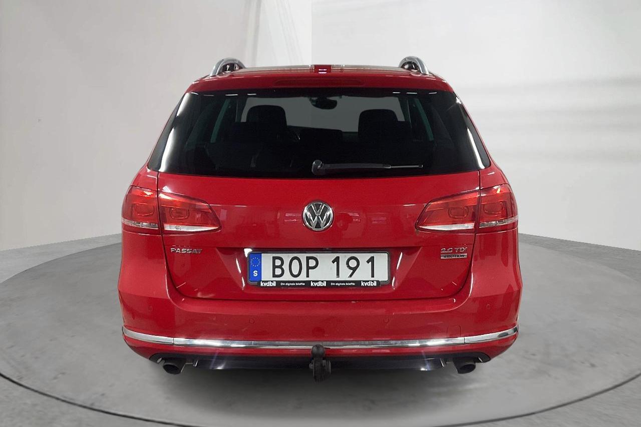 VW Passat 2.0 TDI BlueMotion Technology Variant 4Motion (177hk) - 196 440 km - Automaatne - punane - 2014