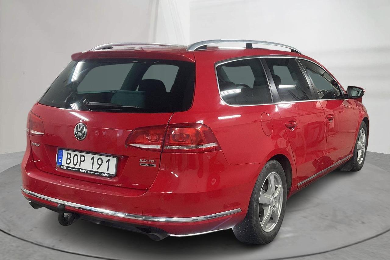 VW Passat 2.0 TDI BlueMotion Technology Variant 4Motion (177hk) - 196 440 km - Automaatne - punane - 2014