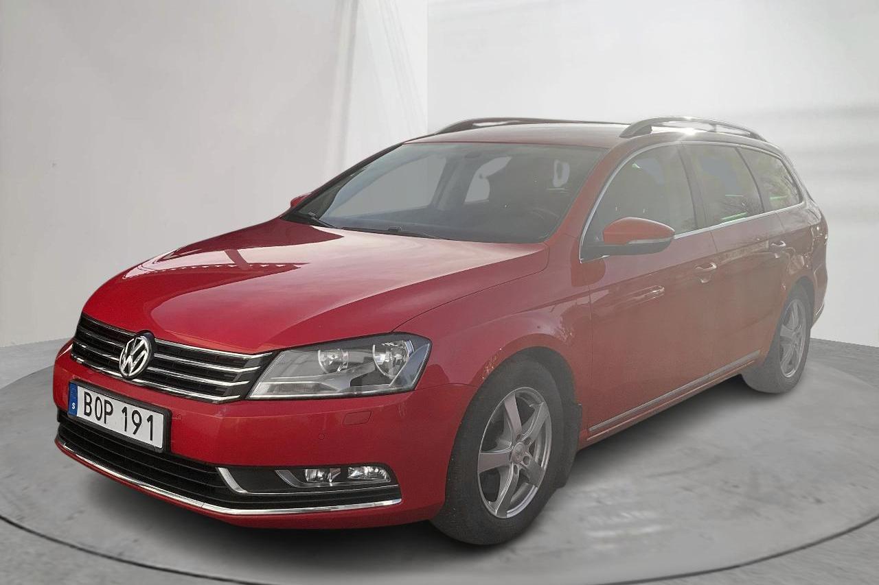 VW Passat 2.0 TDI BlueMotion Technology Variant 4Motion (177hk) - 196 440 km - Automaatne - punane - 2014