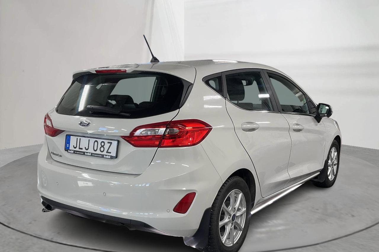 Ford Fiesta 1.0T EcoBoost 5dr (125hk) - 56 560 km - Automatyczna - biały - 2021