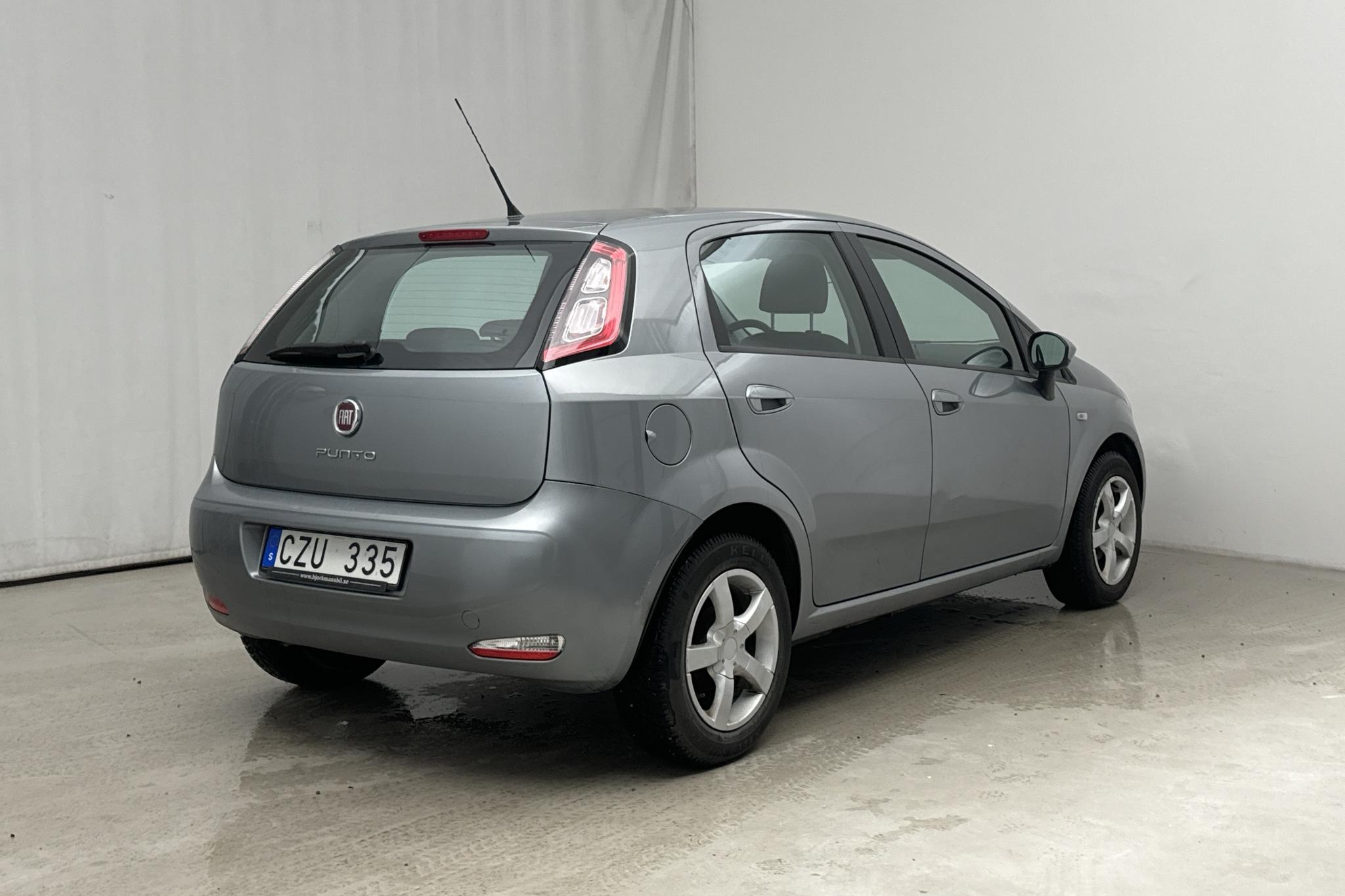 Fiat Punto 1.2 TwinAir 5dr (69hk) - 52 970 km - Manual - gray - 2012