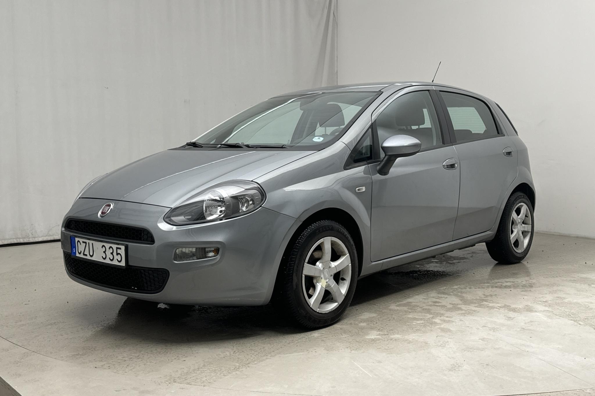 Fiat Punto 1.2 TwinAir 5dr (69hk) - 52 970 km - Manual - gray - 2012