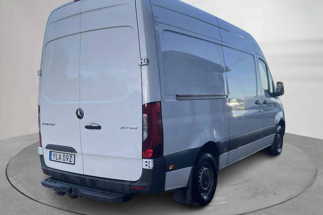 Mercedes Sprinter 317 CDI Skåp RWD (170hk) - 66 940 km - Automatic - white - 2022