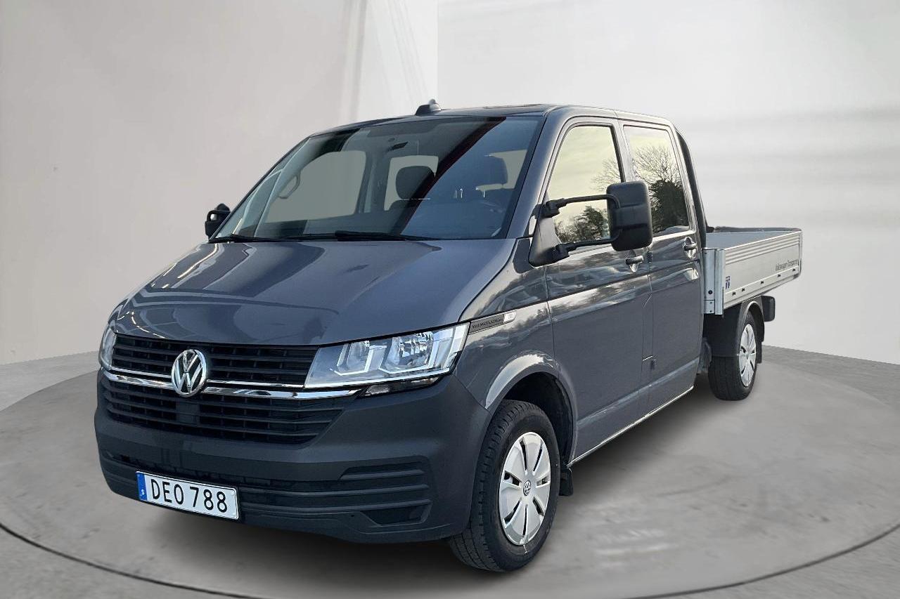 VW Transporter Pickup T6.1 TDI (110hk) - 46 730 km - Manual - gray - 2021