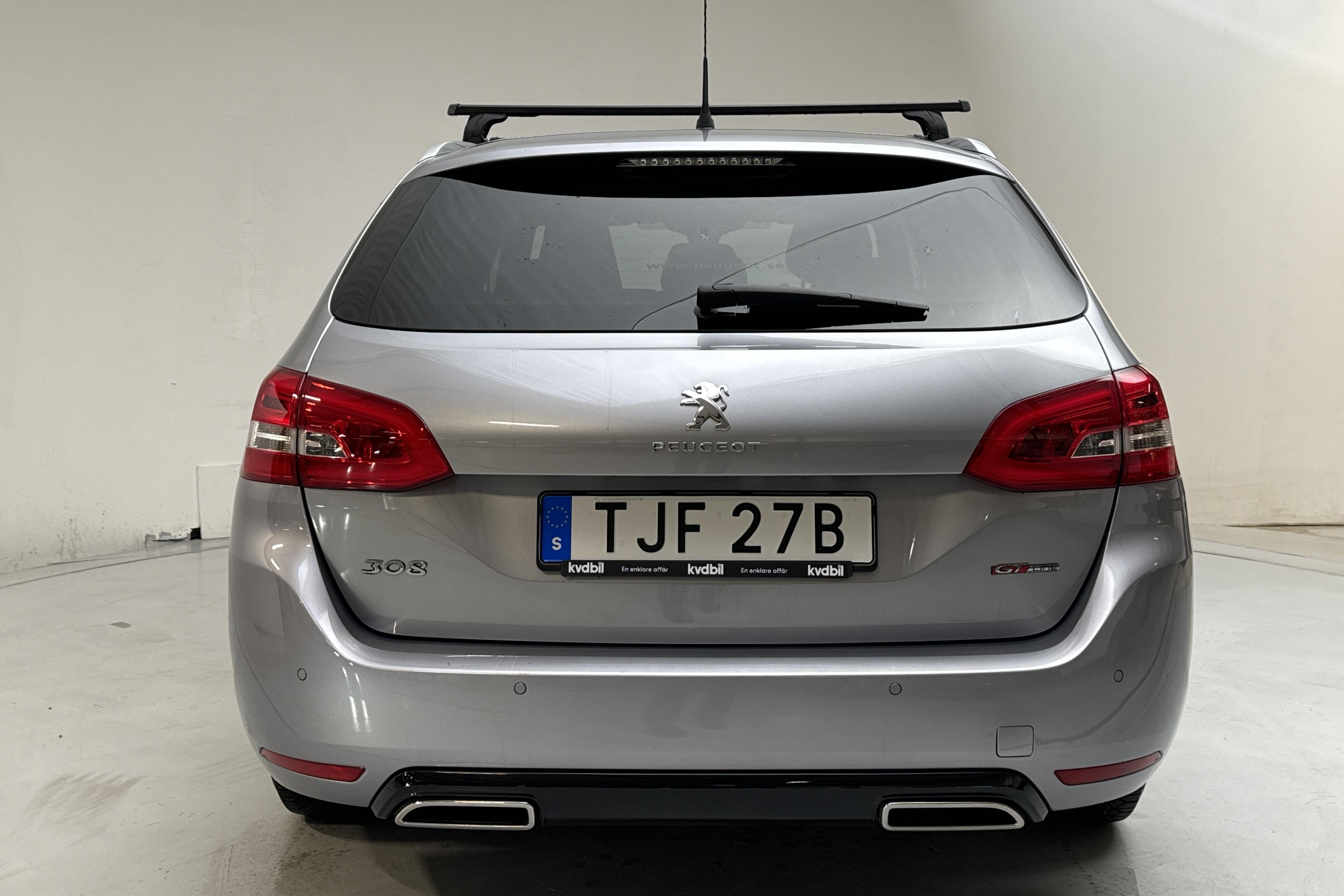 Peugeot 308 SW PureTech (130hk) - 46 250 km - Automatyczna - szary - 2019